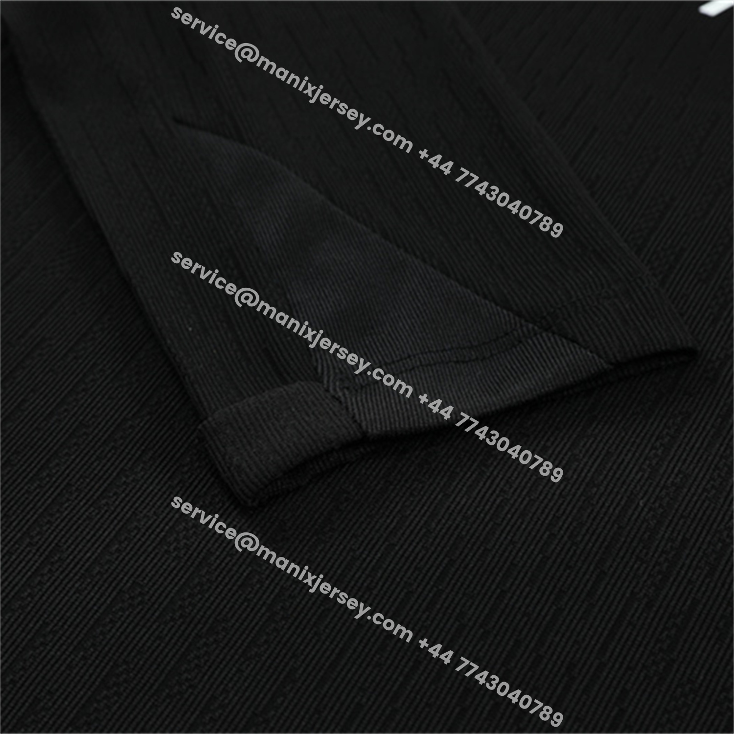 ManixJersey.com | Paris Saint-Germain PSG 25-26 Jordan Kids Long Sleeve Training Set - Pure Black Top & Pants -Customize Name, Number and Patch | Worldwide Shipping