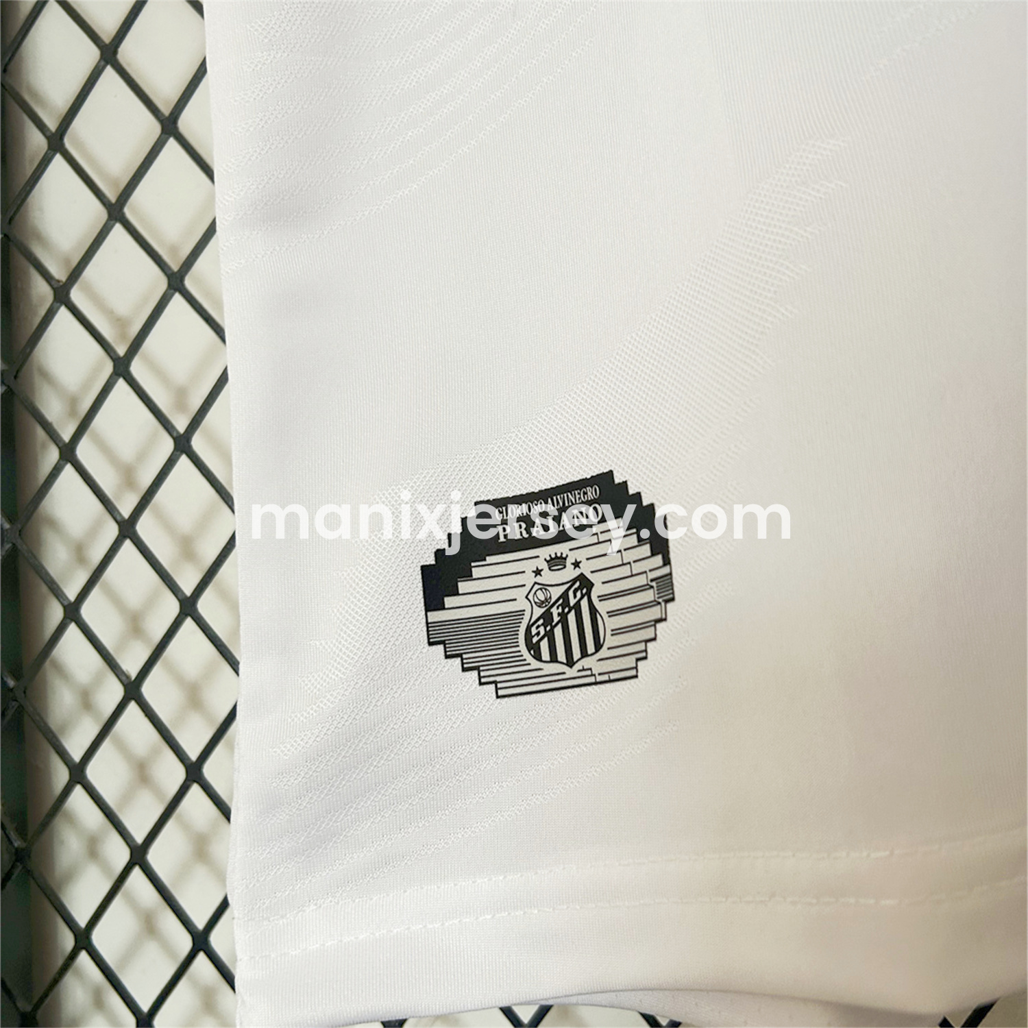ManixJersey.com | Santos 2025-26 New Home Unsponsored Jersey - Fans Version -Customize Name, Number and Patch | Worldwide Shipping