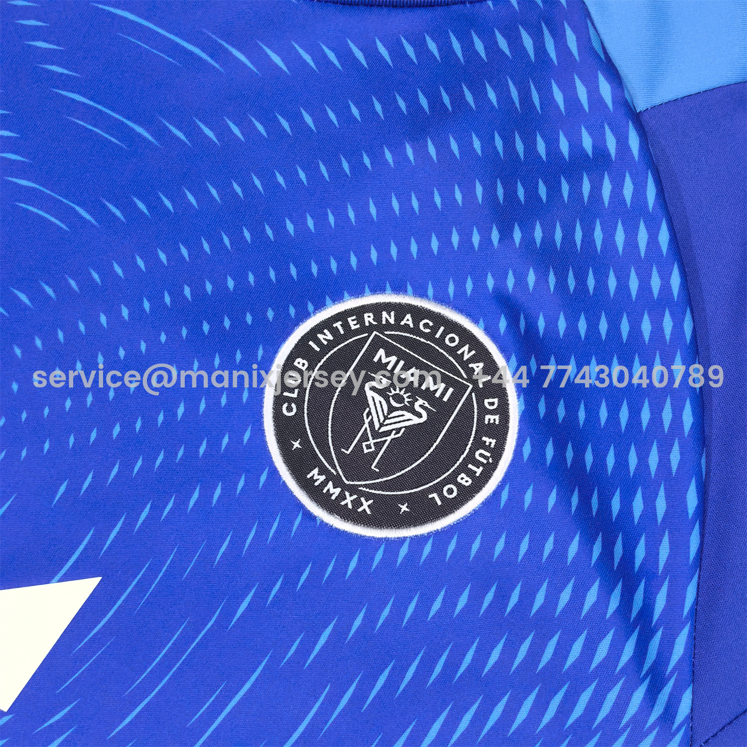 ManixJersey.com | INT M.A.M 25-26 Blue Goalkeeper Jersey - Fans Version -Customize Name, Number and Patch | Worldwide Shipping
