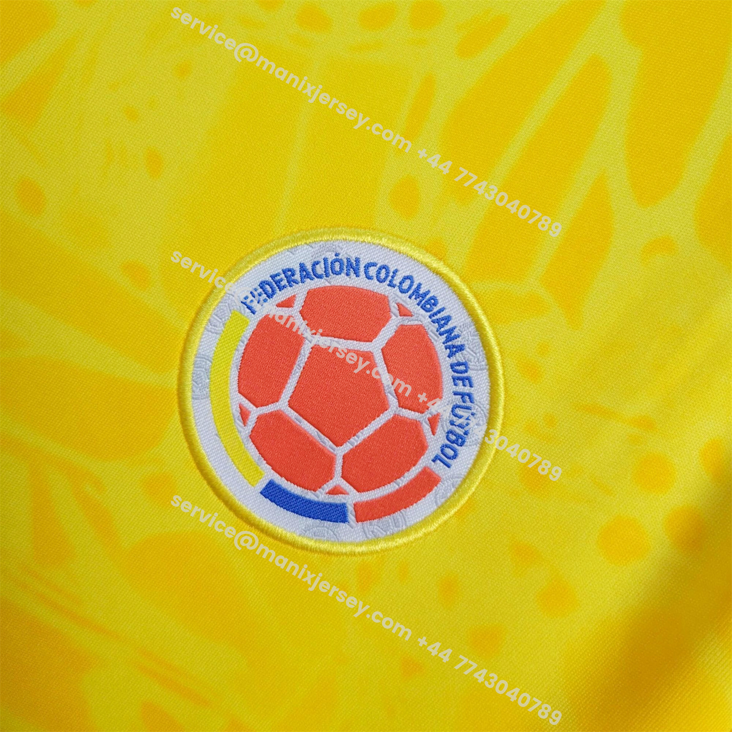 ManixJersey.com | Women's Colombia 2026 Home Jersey - Fans Version -Customize Name, Number and Patch | Worldwide Shipping
