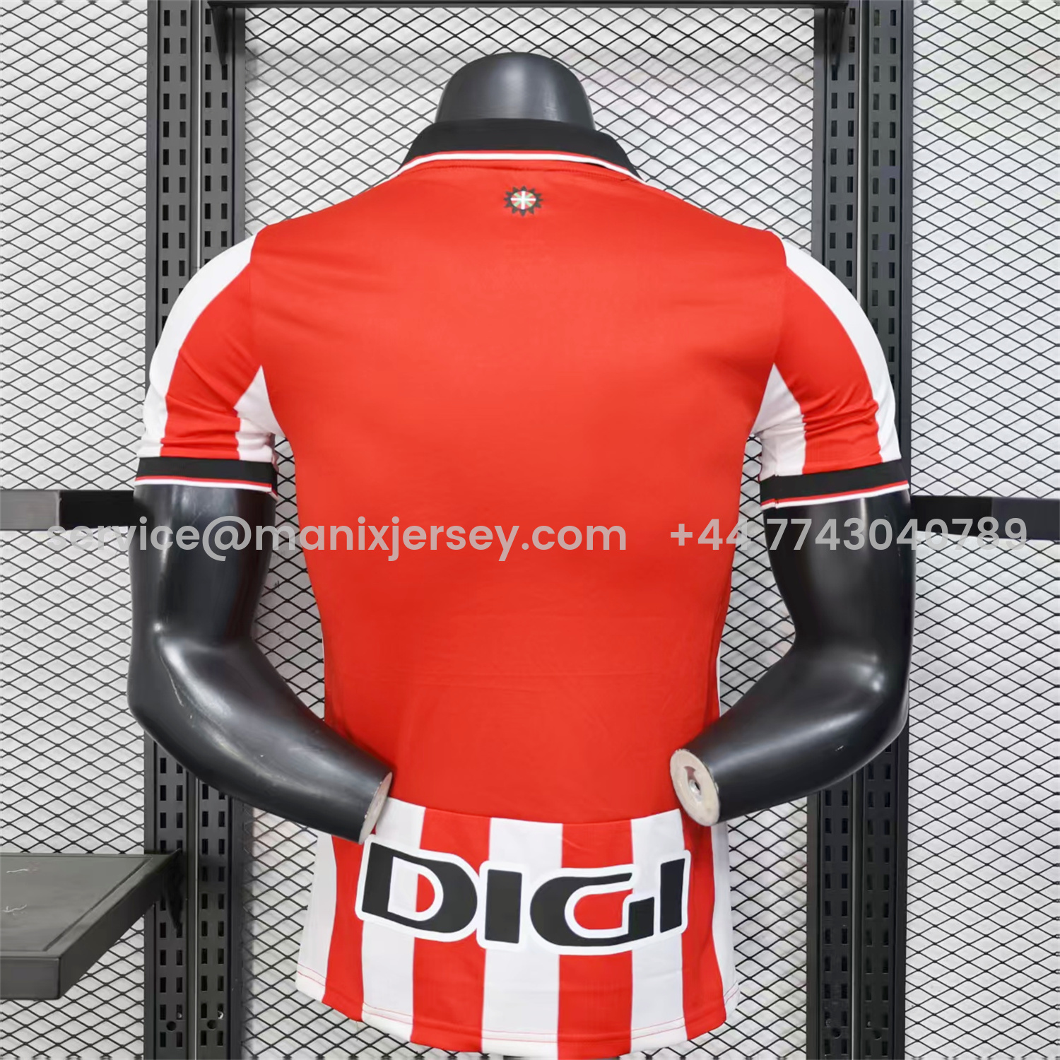 ManixJersey.com | Athletic Bilbao 25-26 Home Jersey - Player Version -Customize Name, Number and Patch | Worldwide Shipping