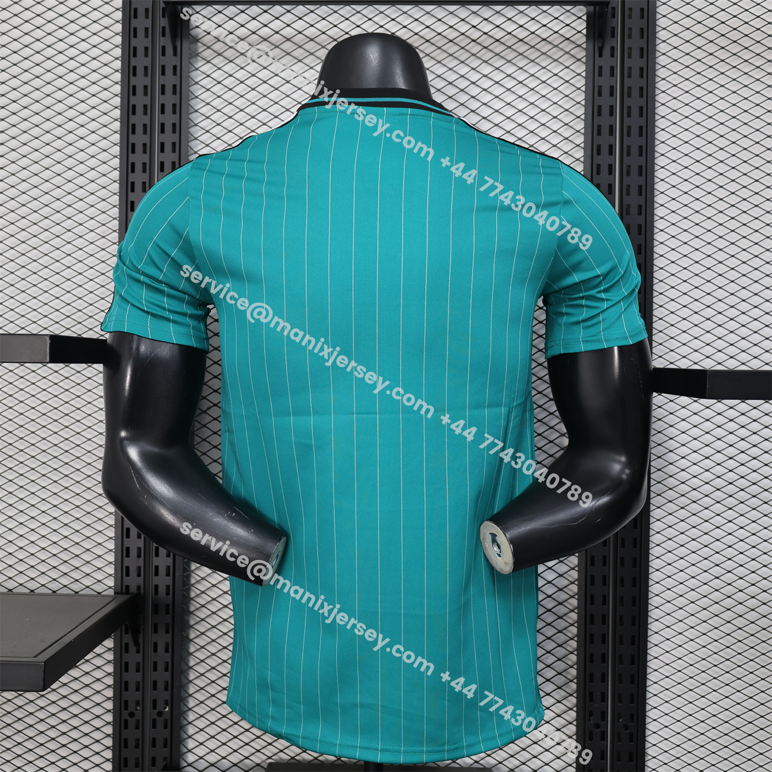 ManixJersey.com | Liver.pool 25-26 Icon Range Travel Special Edition Cyan Jersey - Player Version -Customize Name, Number and Patch | Worldwide Shipping
