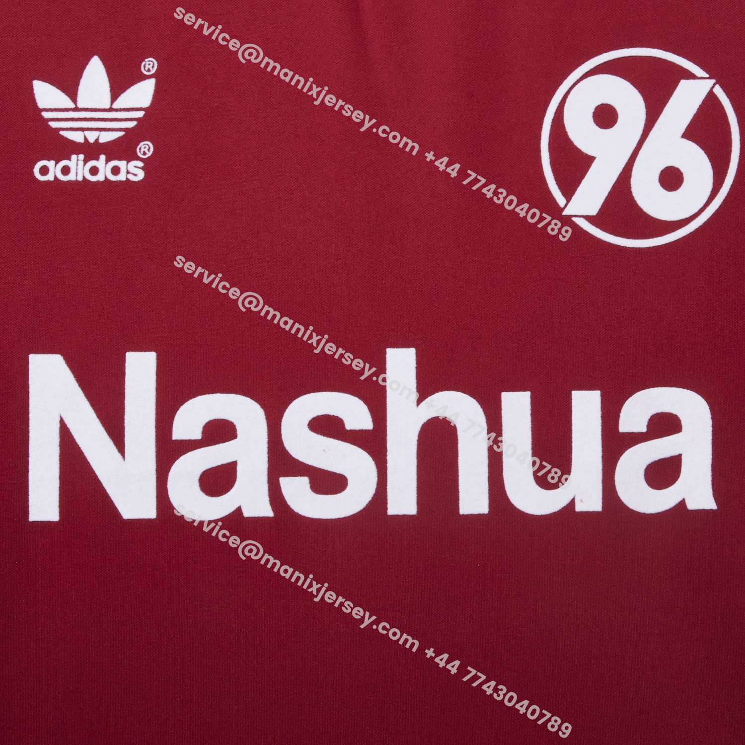 ManixJersey.com | Retro Hannover 96 1991-92 Home Jersey -Customize Name, Number and Patch | Worldwide Shipping