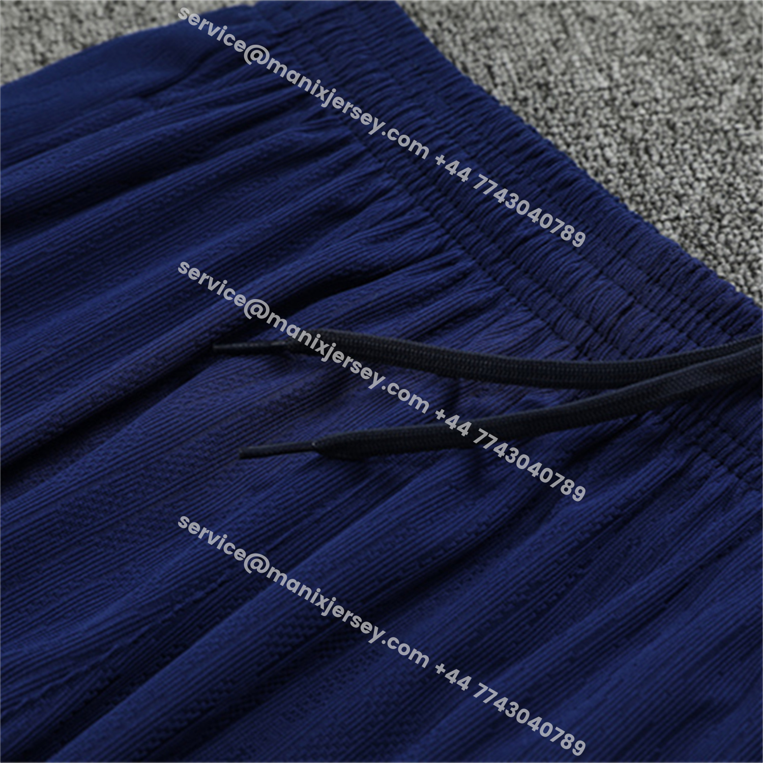 ManixJersey.com | Barcelona 25-26 Long Sleeve Training Set - Red Blue Line Top & Blue Pants -Customize Name, Number and Patch | Worldwide Shipping