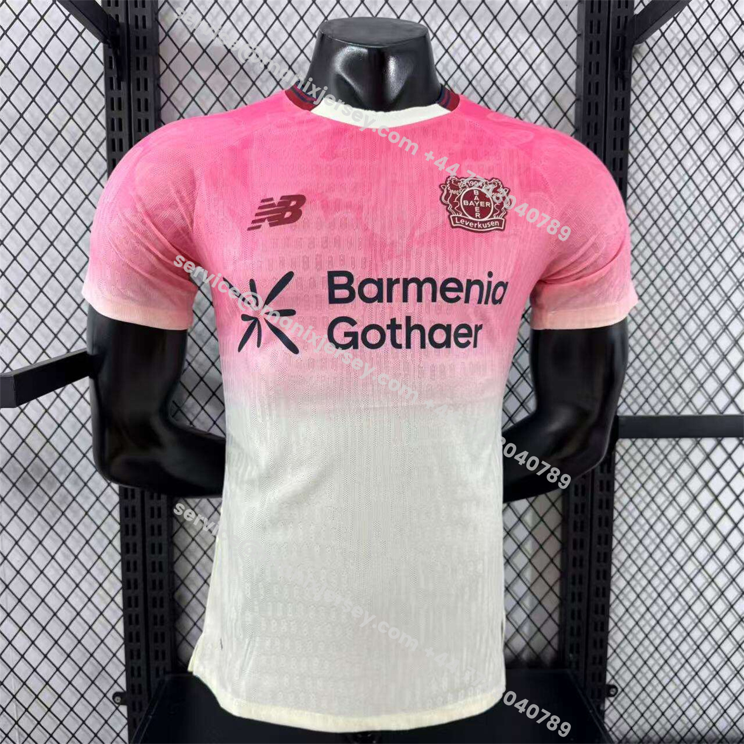 ManixJersey.com | Bayer 04 Leverkusen 25-26 Away Jersey - Player Version -Customize Name, Number and Patch | Worldwide Shipping