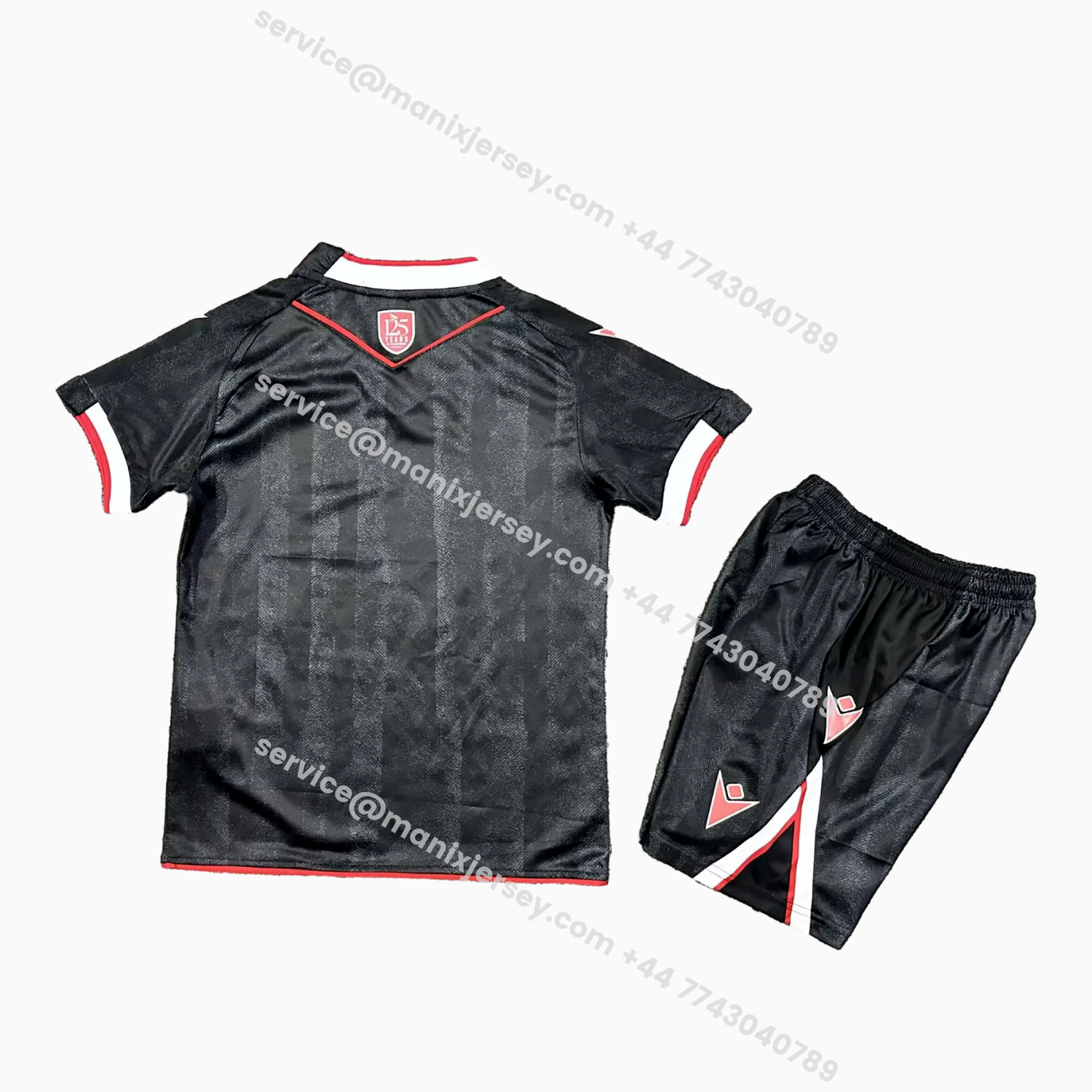 ManixJersey.com | West Bromwich Albion 25-26 Third Black Kids Kit -Customize Name, Number and Patch | Worldwide Shipping