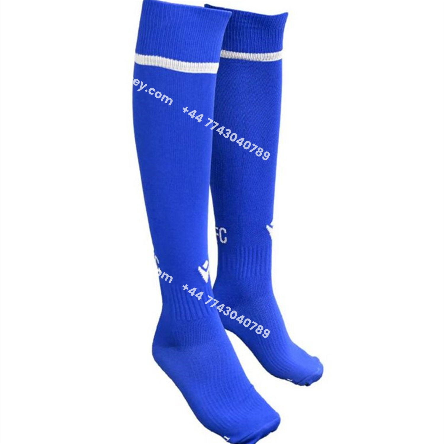 ManixJersey.com | Sheffield 25-26 Home Socks - Blue -Customize Name, Number and Patch | Worldwide Shipping