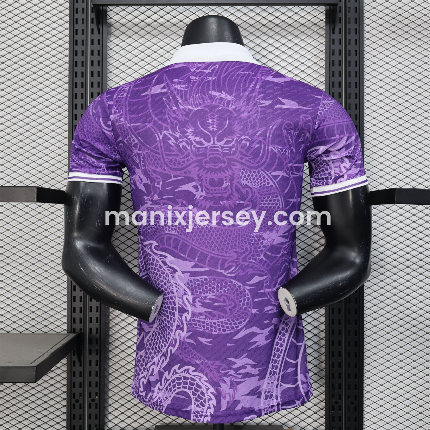 ManixJersey.com | Real Madrid 24-25 Purple Loong POLO Jersey - Player Version -Customize Name, Number and Patch | Worldwide Shipping