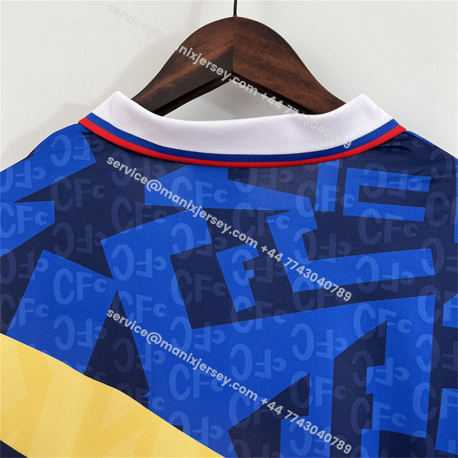 ManixJersey.com | Retro C.H.E.L.S.E.A 1990 Mash Up Special Jersey -Customize Name, Number and Patch | Worldwide Shipping