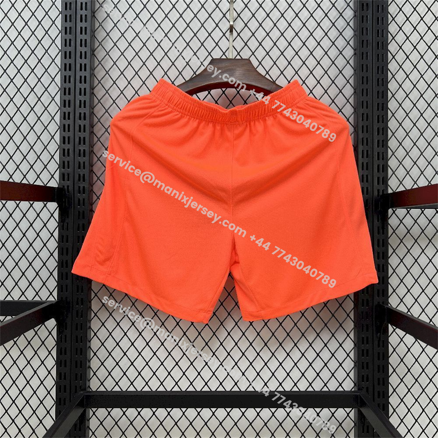 ManixJersey.com | Barcelona 25-26 Third Orange Shorts - Fans Version -Customize Name, Number and Patch | Worldwide Shipping