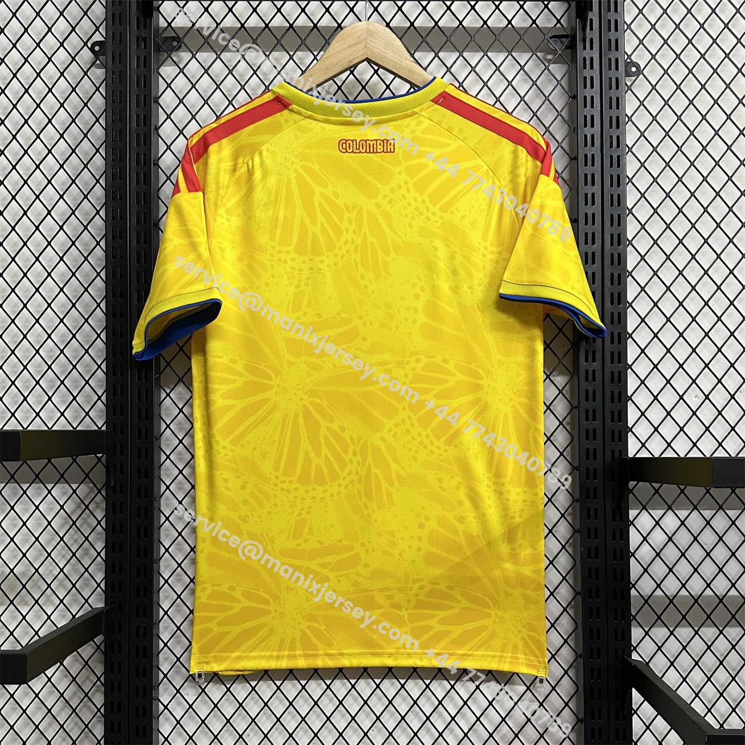 ManixJersey.com | Colombia 2026 Home Jersey - Fans Version -Customize Name, Number and Patch | Worldwide Shipping