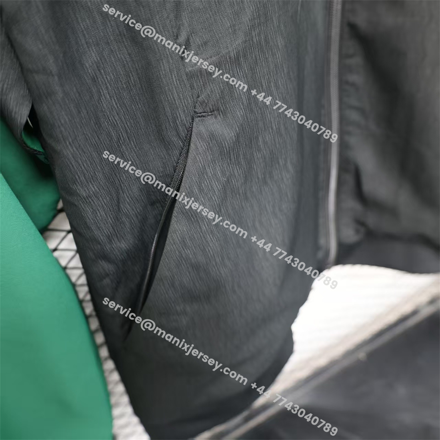 ManixJersey.com | Mexico 25-26 Green And Black Windbreaker Jacket - Deep Green -Customize Name, Number and Patch | Worldwide Shipping