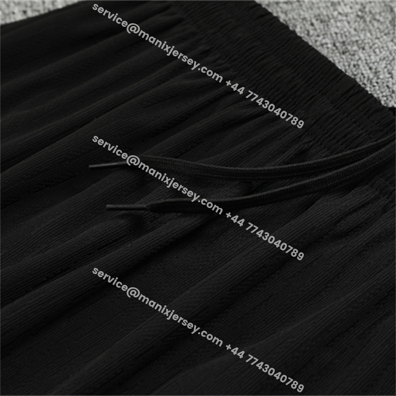 ManixJersey.com | C.H.E.L.S.E.A 25-26 Kids Long Sleeve Training Set - Player Version - Black Top and Black Pants -Customize Name, Number and Patch | Worldwide Shipping