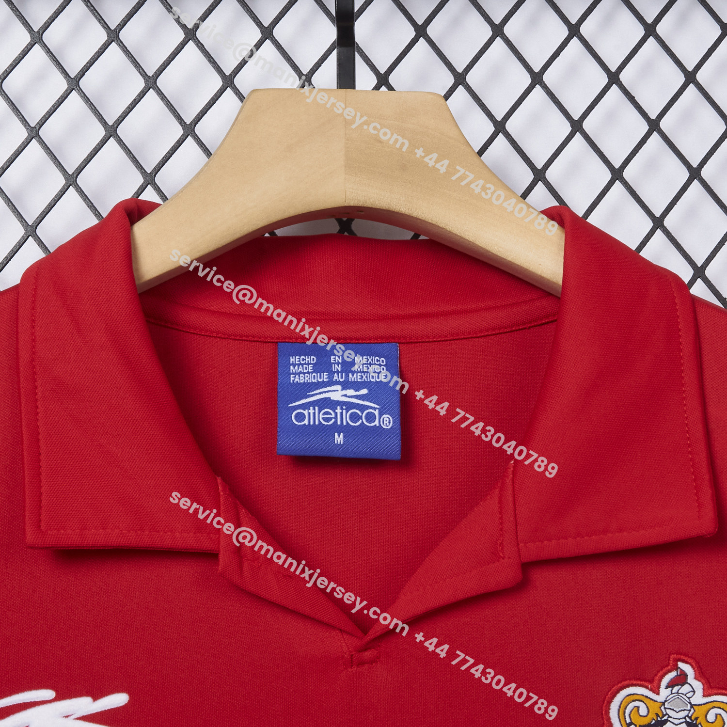 ManixJersey.com | Retro Chivas de Guadalajara 2003-04 Third Red Jersey -Customize Name, Number and Patch | Worldwide Shipping