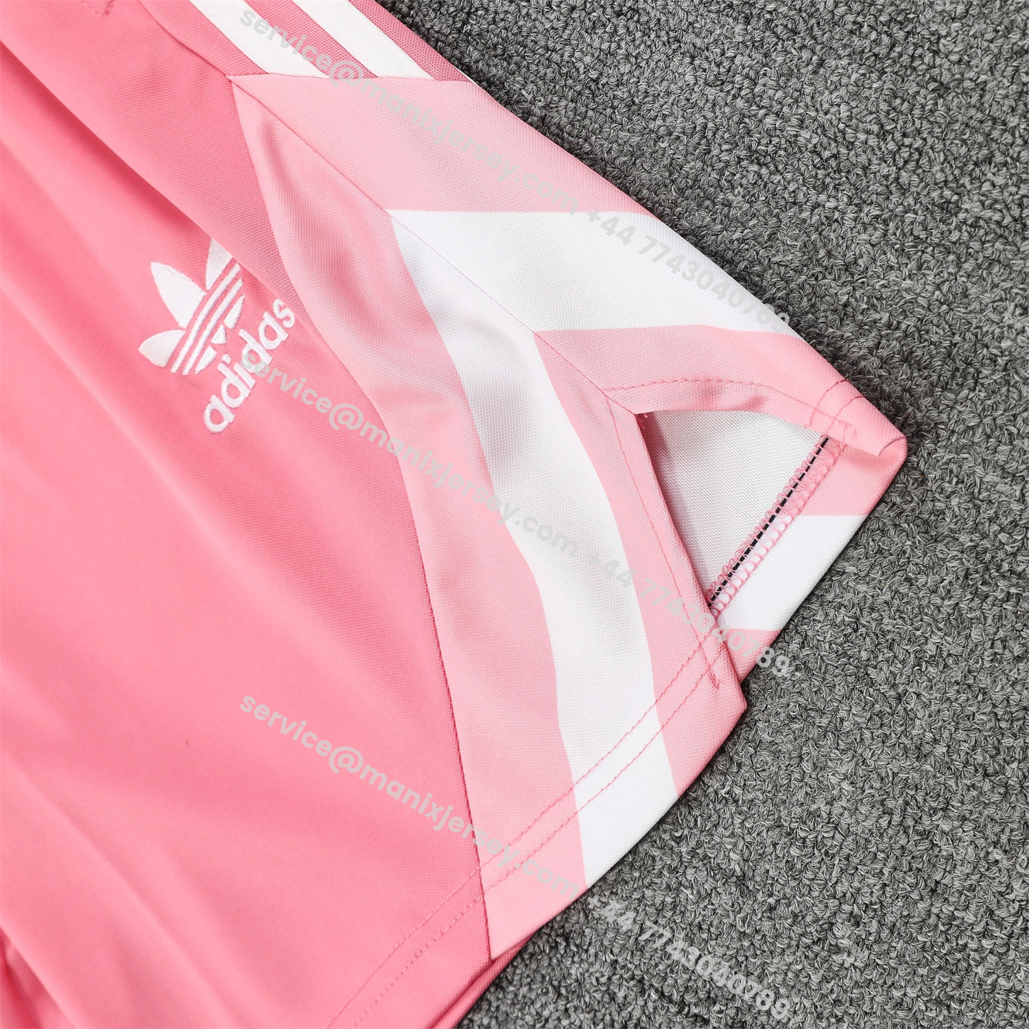 ManixJersey.com | INT M.A.M 25-26 Short-Sleeve Training Set - Pink Top & Pink Shorts -Customize Name, Number and Patch | Worldwide Shipping