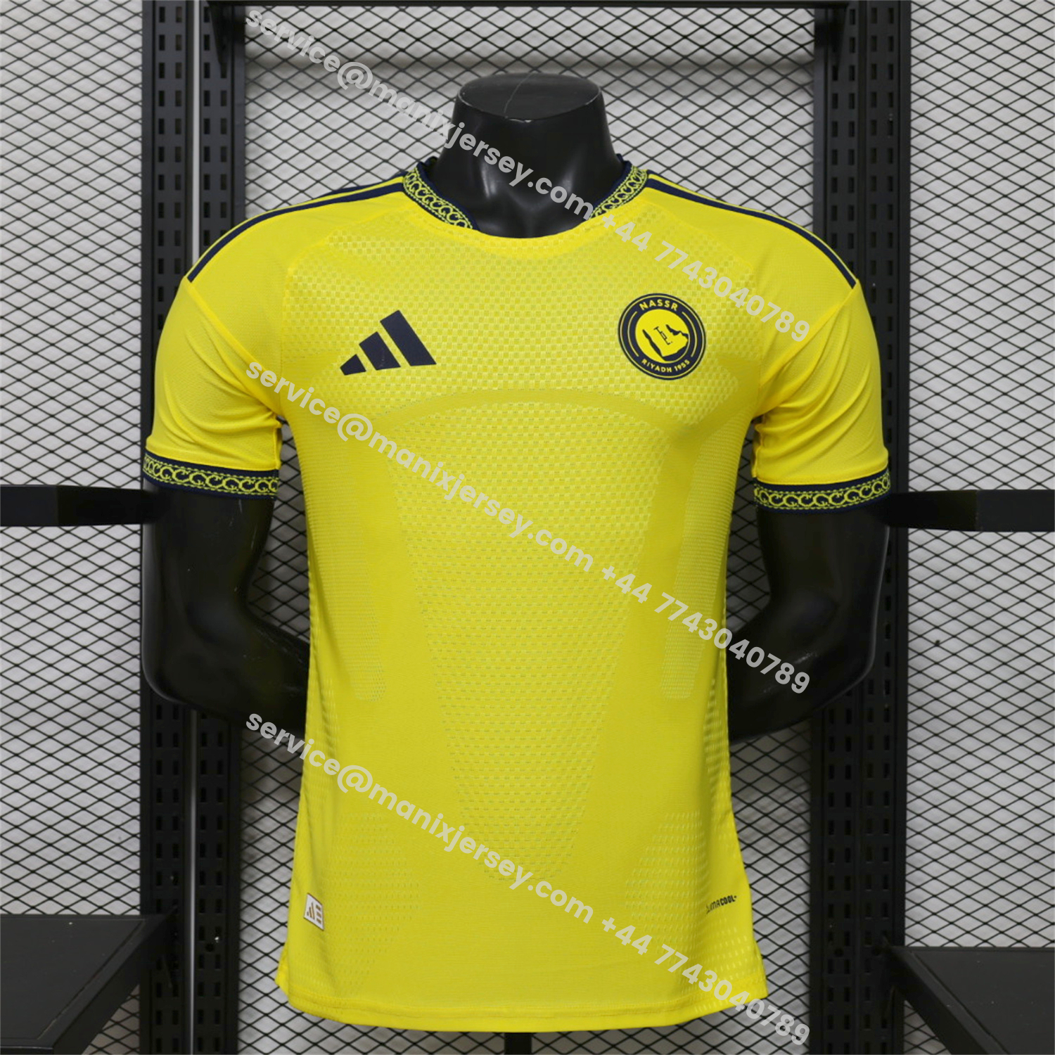 Al Nassr Riyadh Victory 26-27 Home Jersey - Player Version:football jersey mysite: unitedjerseyfootball 邓江浪:football