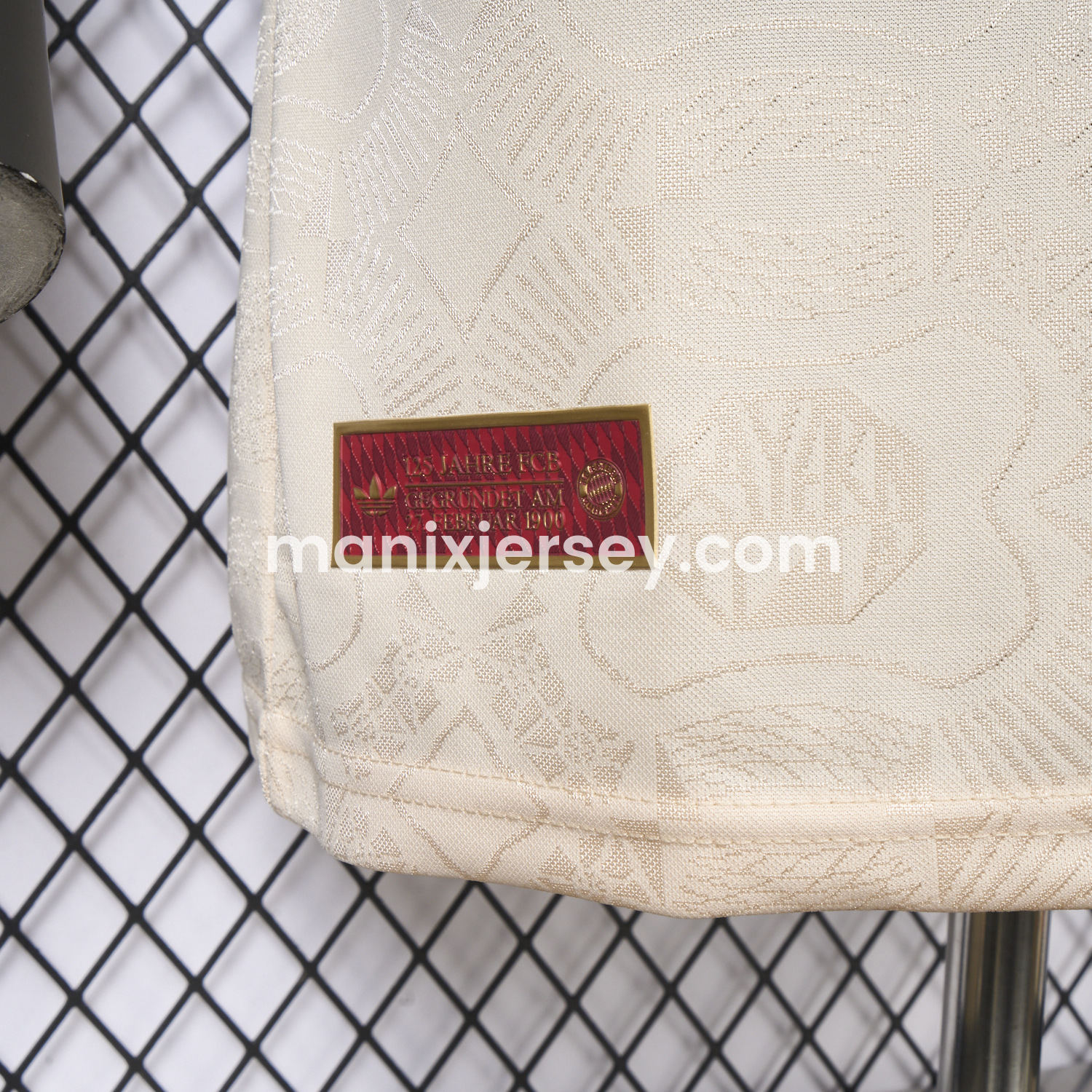 ManixJersey.com | Bayern Munich 2025 Apricot 125th Anniversary Jersey - Player Version -Customize Name, Number and Patch | Worldwide Shipping