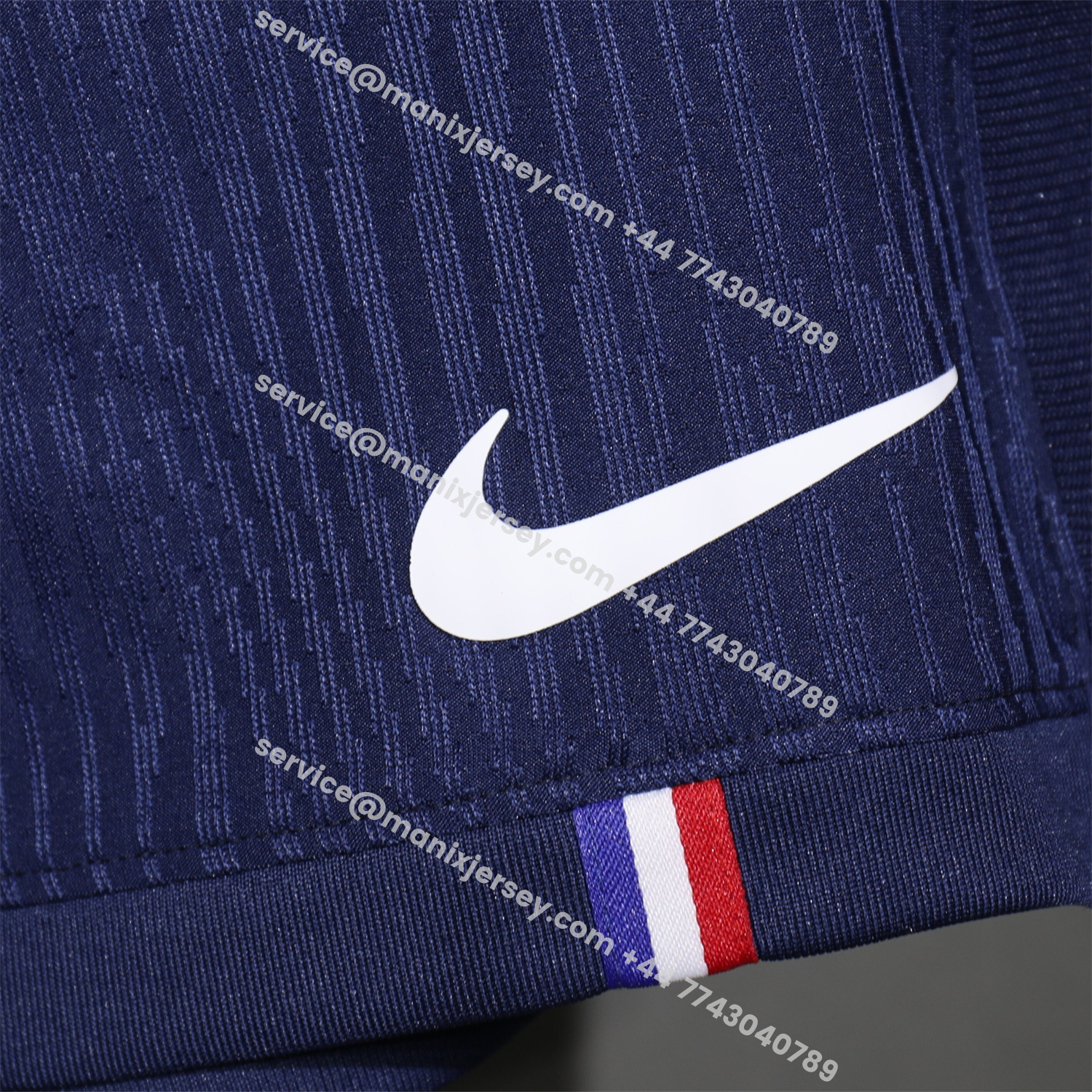 ManixJersey.com | Paris Saint-Germain PSG 25-26 Home Blue Shorts - Player Version -Customize Name, Number and Patch | Worldwide Shipping