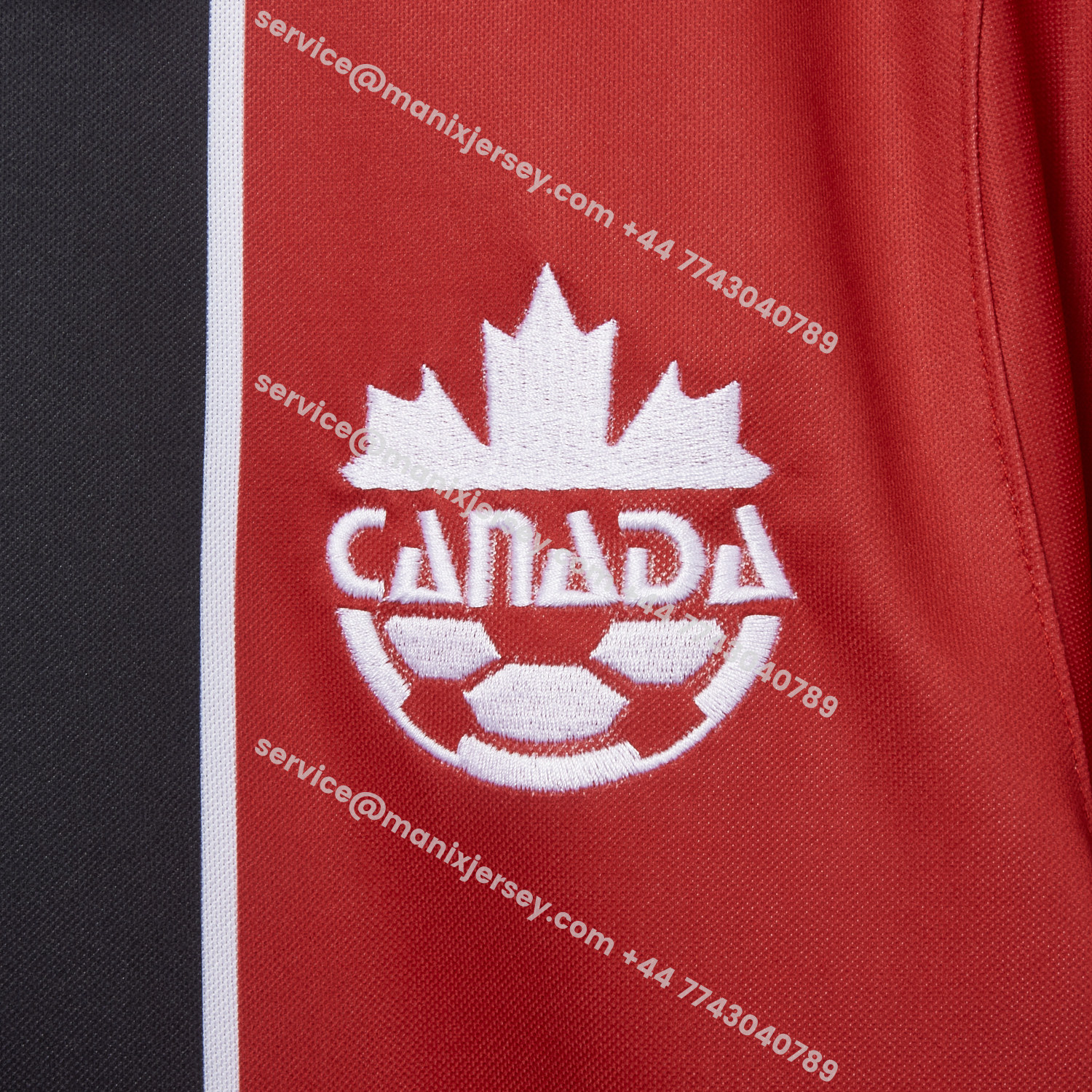 ManixJersey.com | Canada 2026 Home Jersey (Leaked Version) - Fans Version -Customize Name, Number and Patch | Worldwide Shipping
