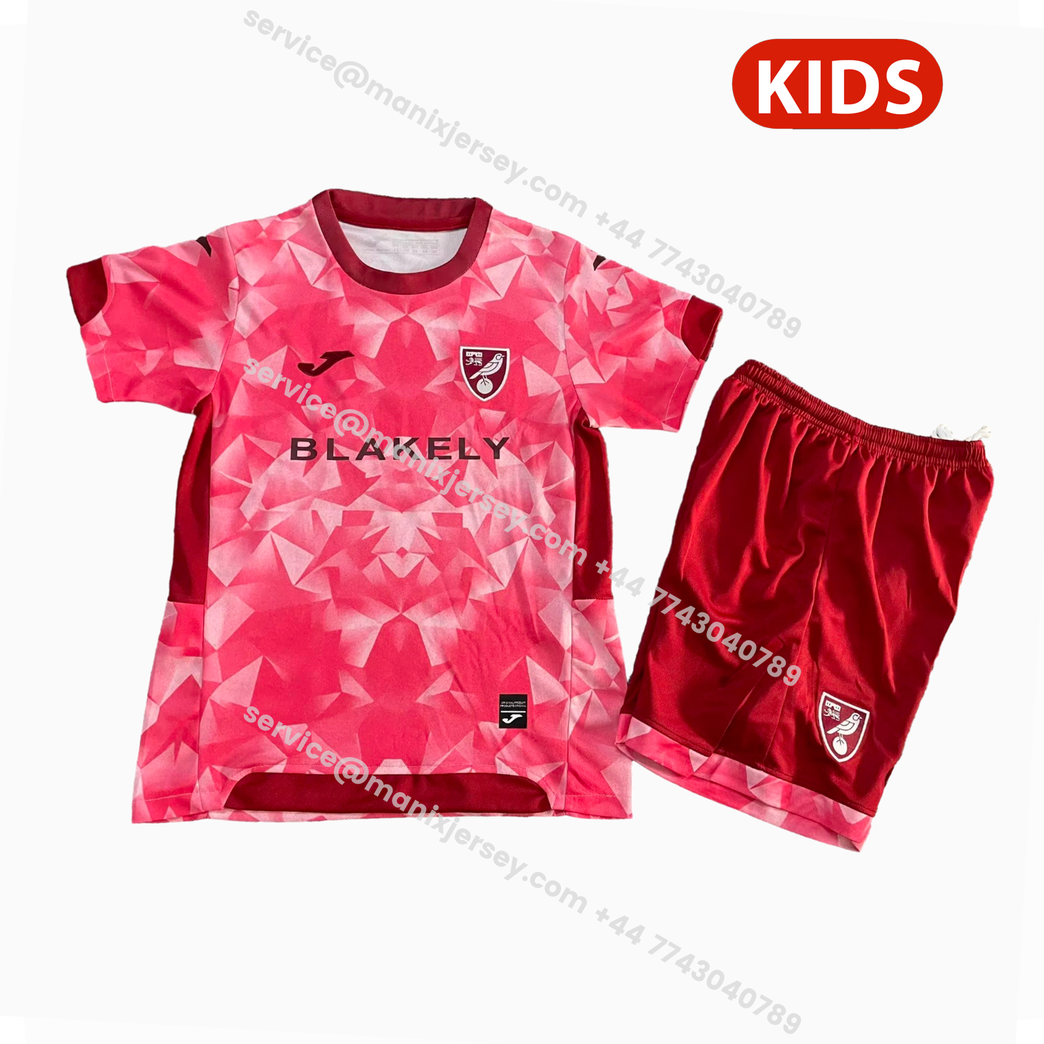 ManixJersey.com | Norwich City 25-26 Third Kids Kit -Customize Name, Number and Patch | Worldwide Shipping