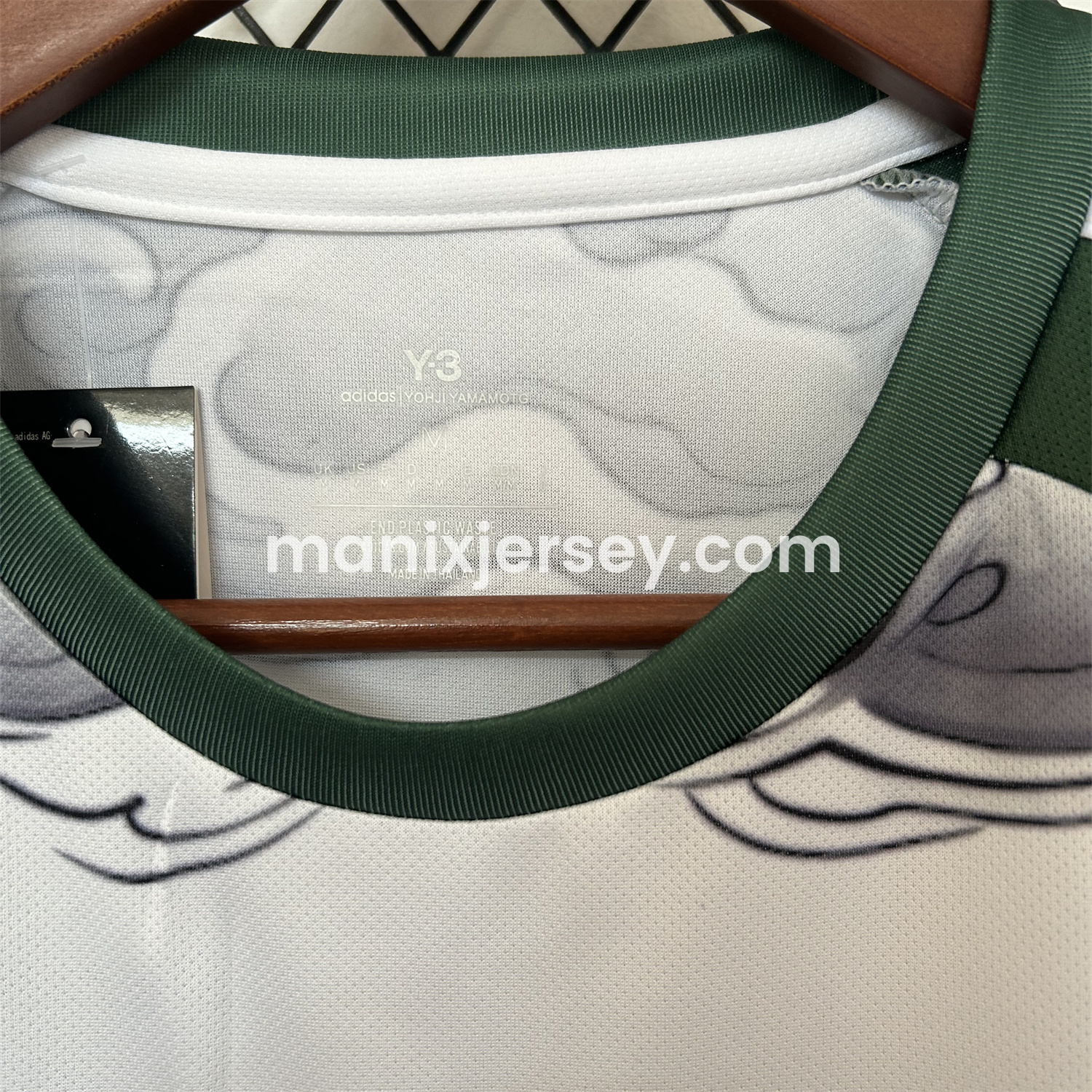ManixJersey.com | Japan 25-26 Y3 Green Dragon Roar White Jersey - Fans Version -Customize Name, Number and Patch | Worldwide Shipping