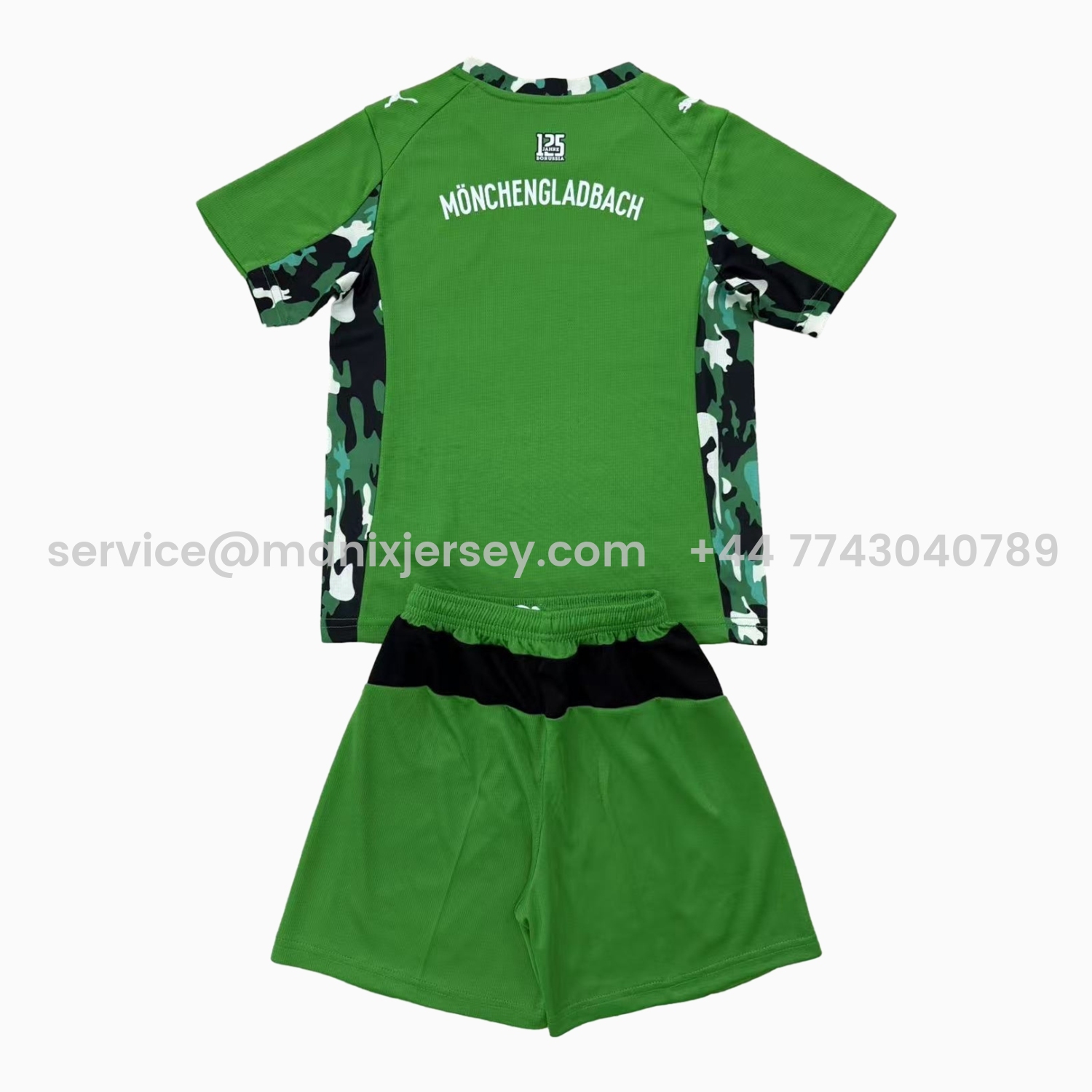ManixJersey.com | Borussia Mönchengladbach 25-26 Away Kids Kit -Customize Name, Number and Patch | Worldwide Shipping