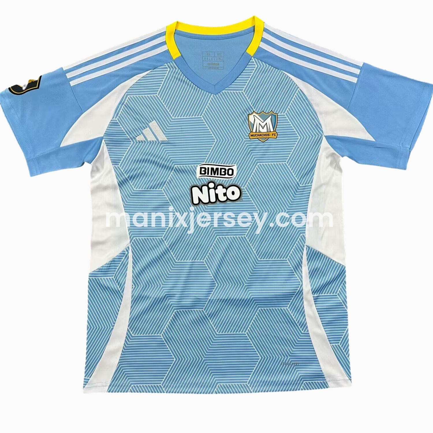 ManixJersey.com | Muchachos 25-26 Home Jersey - Fans Version -Customize Name, Number and Patch | Worldwide Shipping