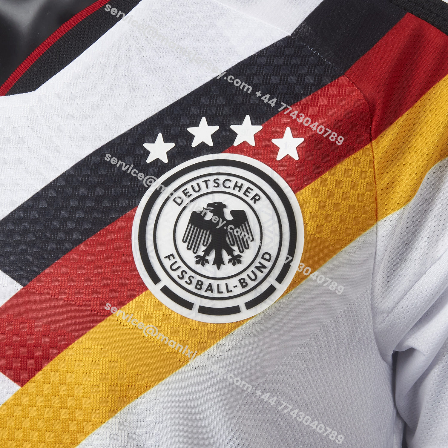 ManixJersey.com | Germany 25-26 Home (Informal-release Version) Jersey - Player Version -Customize Name, Number and Patch | Worldwide Shipping