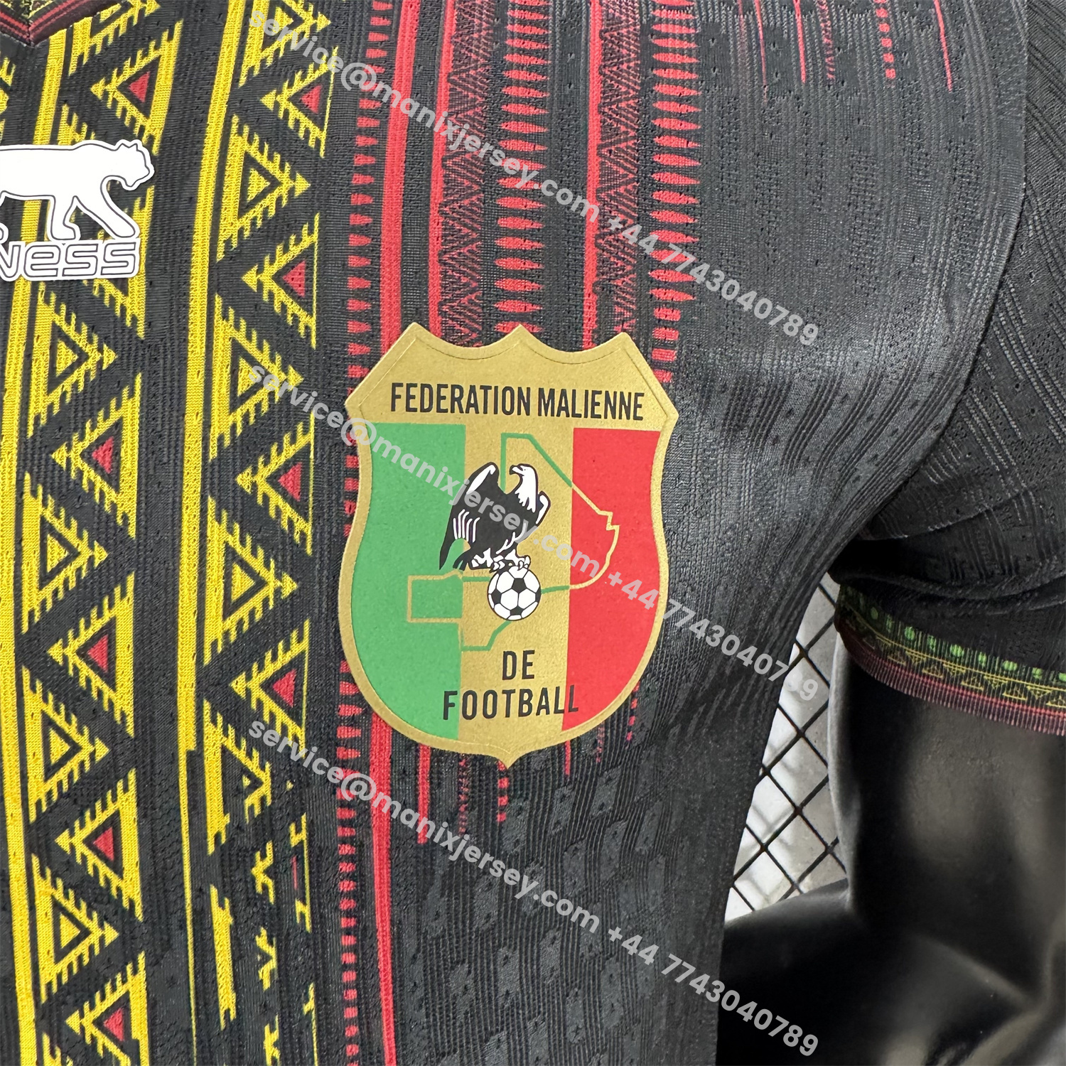 ManixJersey.com | Mali 2025 Third Black Jersey - Player Version -Customize Name, Number and Patch | Worldwide Shipping