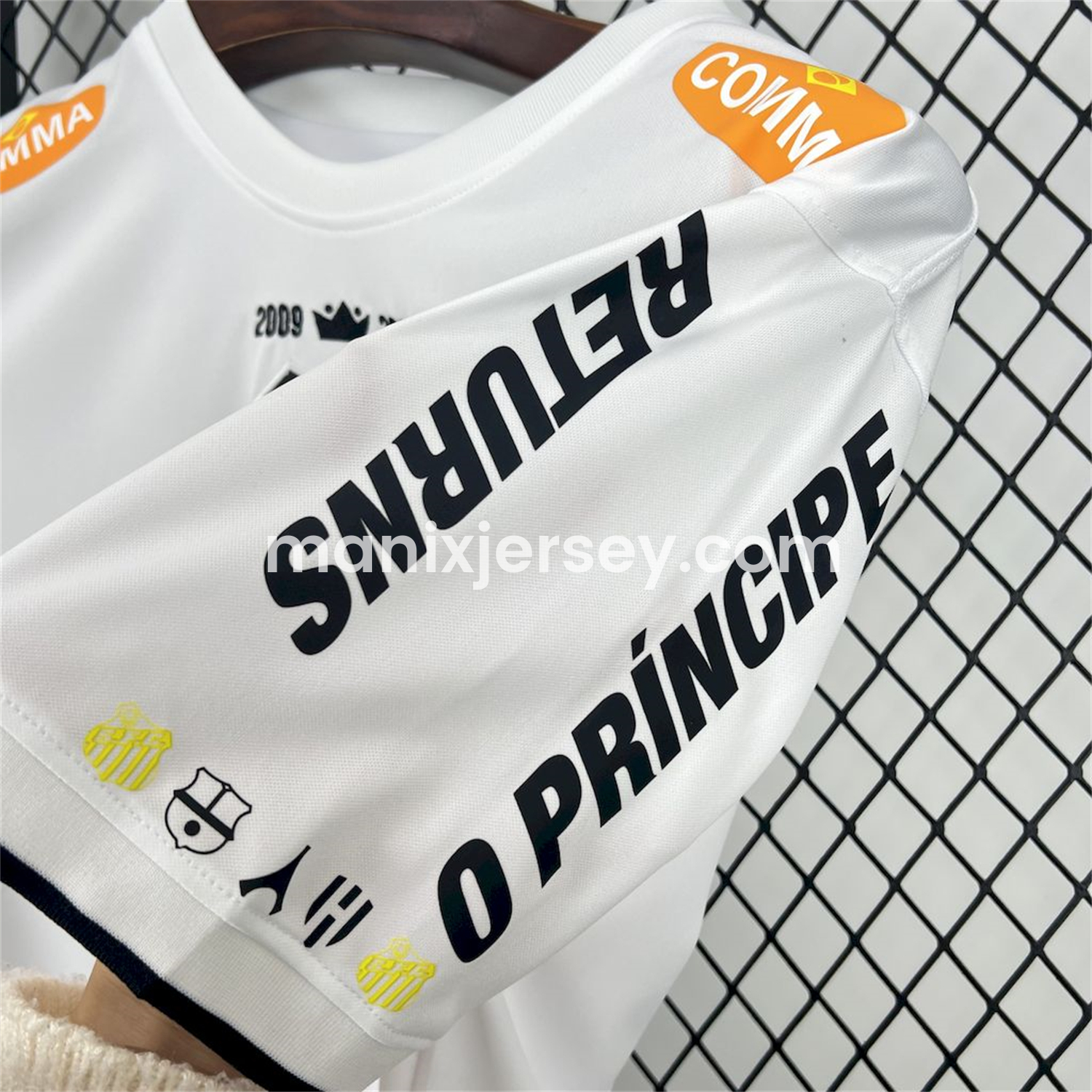 ManixJersey.com | Santos 25-26 Neymar Return Commemorative Special Edition Jersey - Fans Version -Customize Name, Number and Patch | Worldwide Shipping