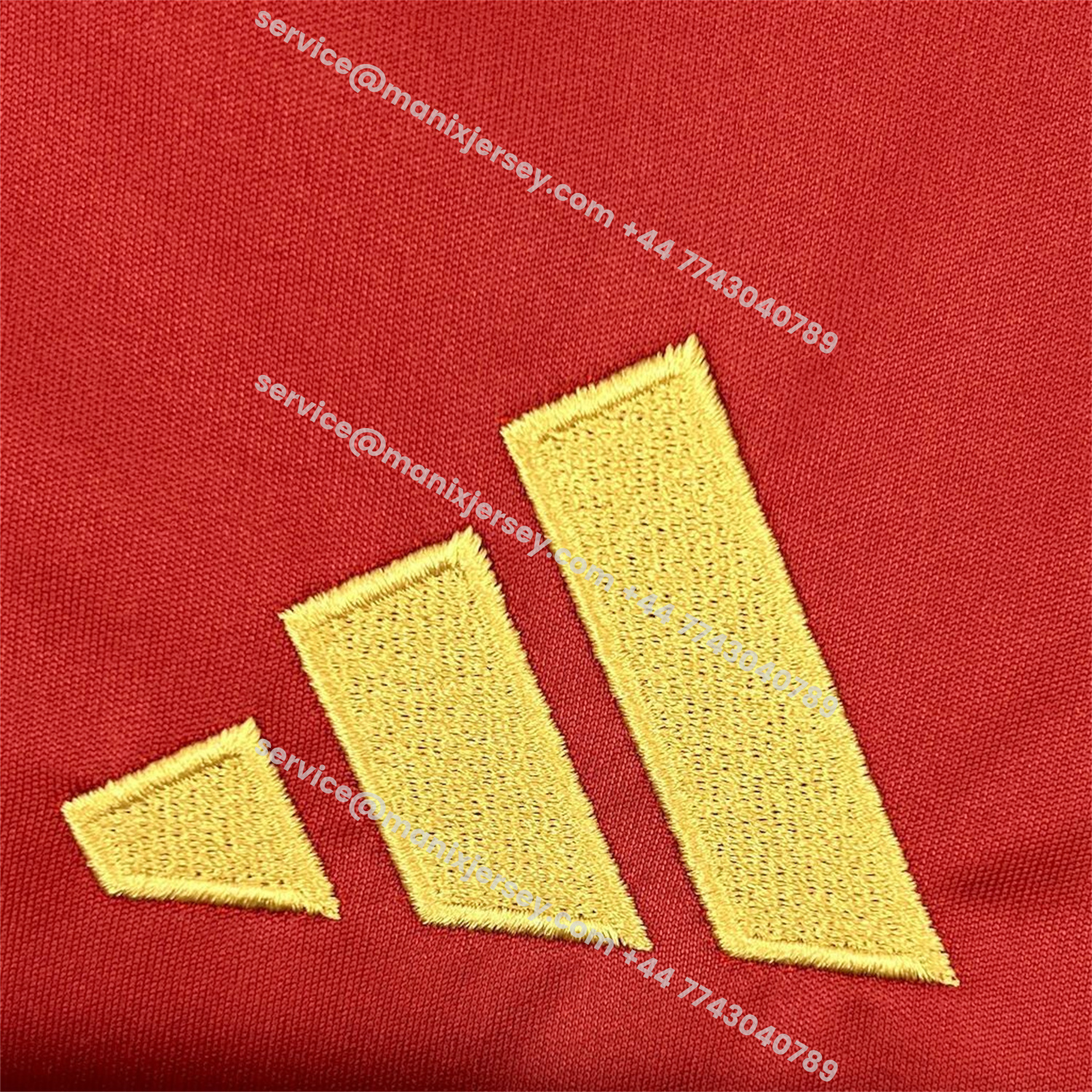 ManixJersey.com | Sevilla 25-26 Red Rose Special Jersey - Fans Version -Customize Name, Number and Patch | Worldwide Shipping