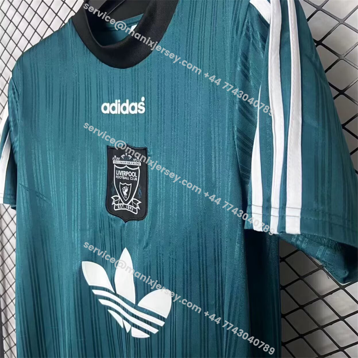 Retro Liver.pool 1995-96 Green Training Jersey:football jersey mysite: unitedjerseyfootball 邓江浪:football