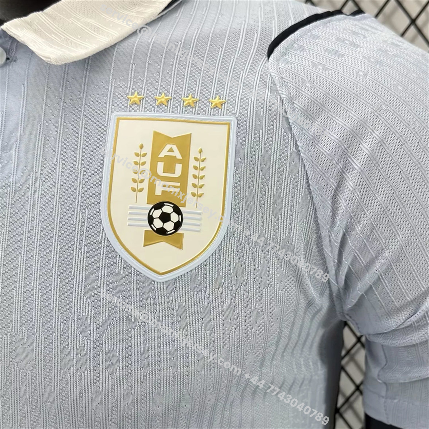 ManixJersey.com | Uruguay 2026 Home Jersey - Player Version -Customize Name, Number and Patch | Worldwide Shipping
