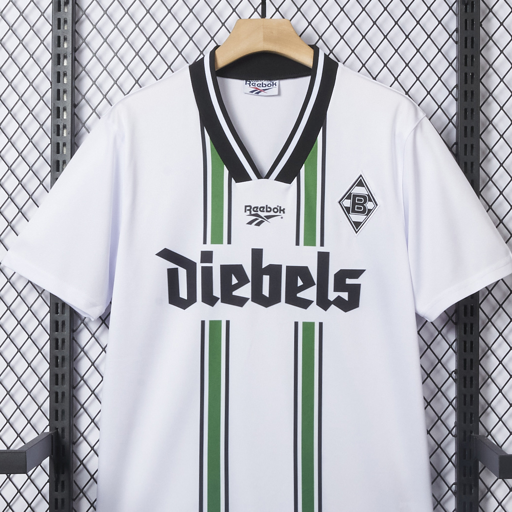 ManixJersey.com | Retro Borussia Mönchengladbach 1996-97 Jersey -Customize Name, Number and Patch | Worldwide Shipping