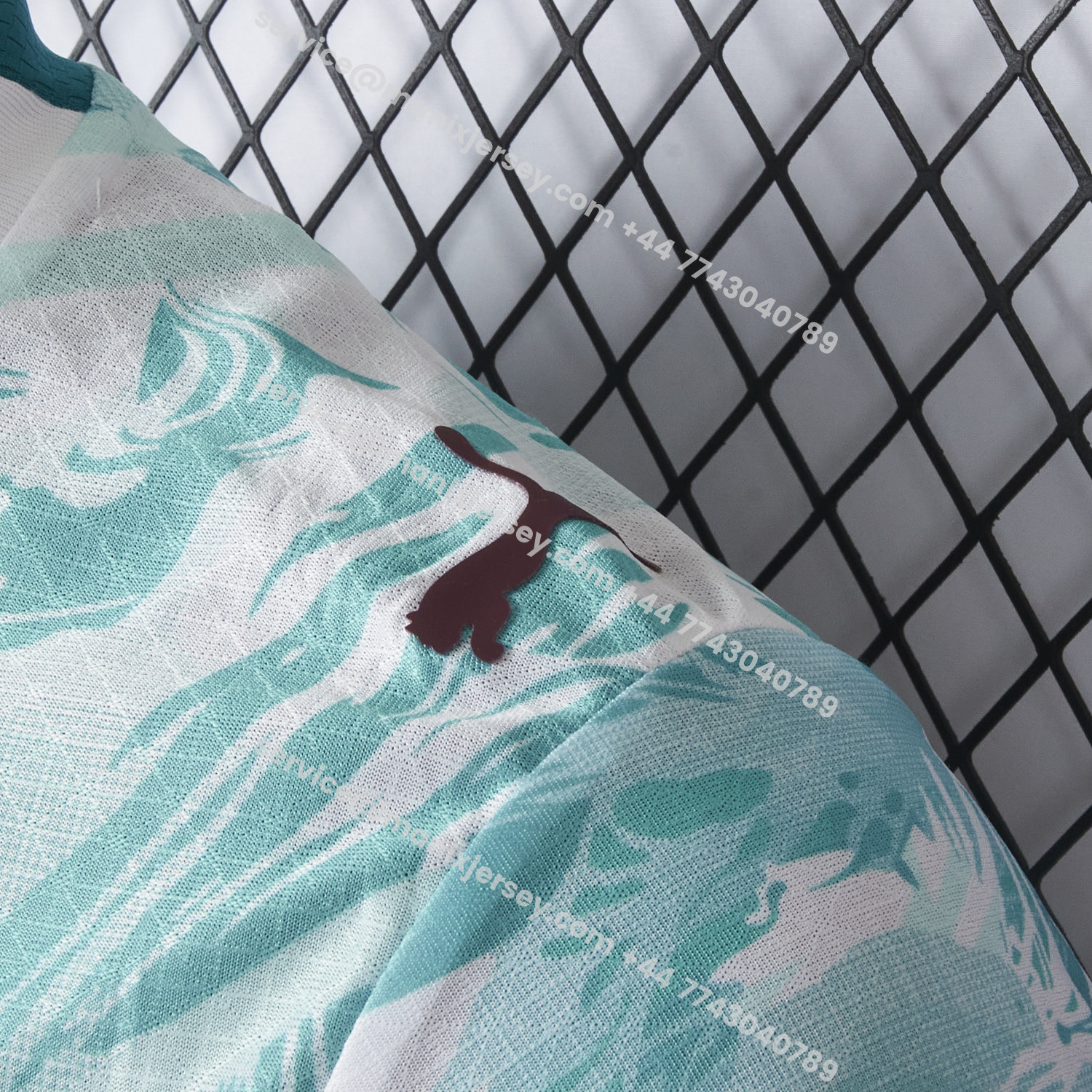 ManixJersey.com | Portugal 2026 Away White And Cyan Jersey - Player Version -Customize Name, Number and Patch | Worldwide Shipping