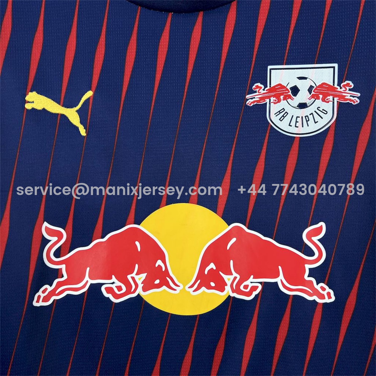 ManixJersey.com | RB Leipzig 25-26 Away Jersey - Fans Version -Customize Name, Number and Patch | Worldwide Shipping