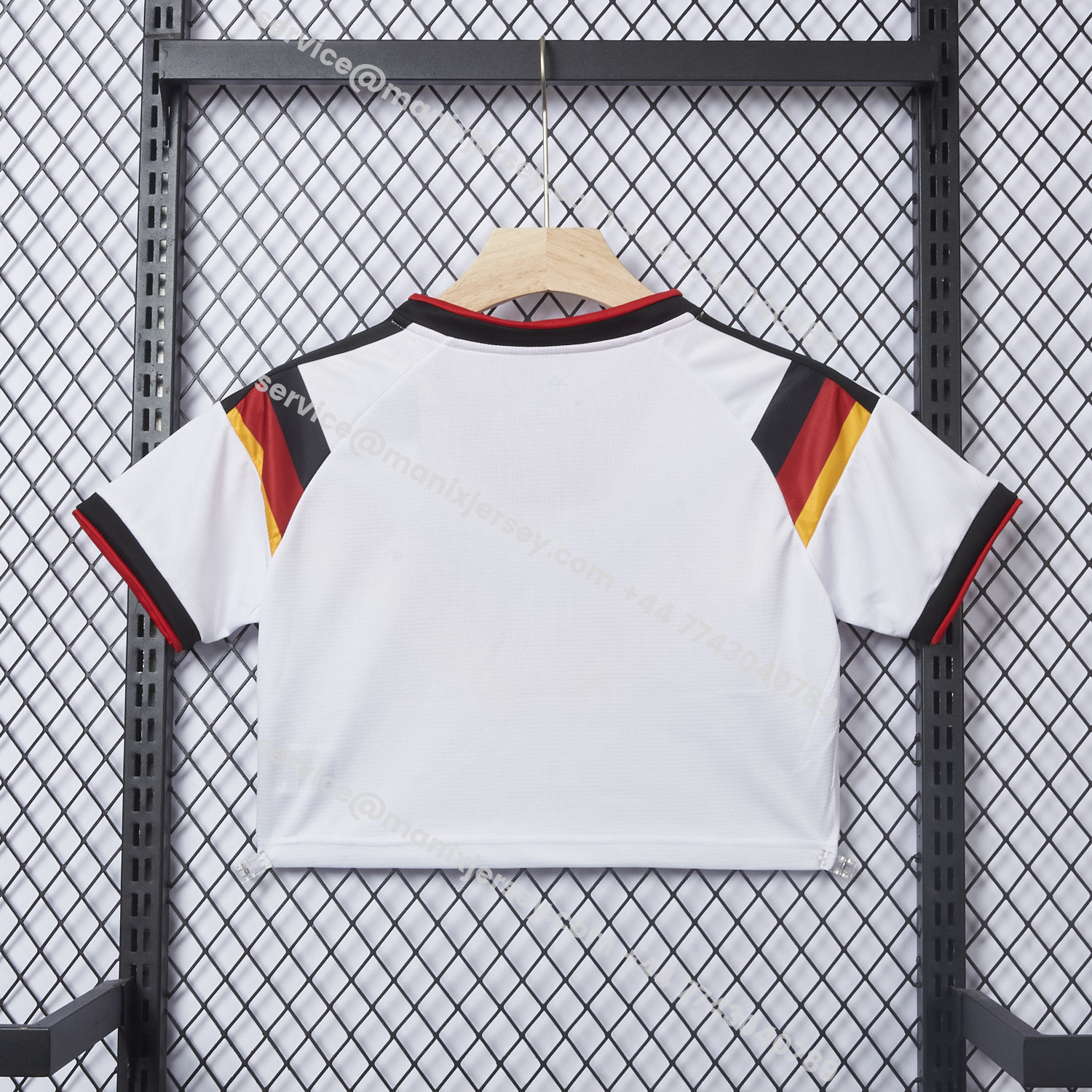 ManixJersey.com | Women's Germany 2026 Home Cropped Jersey -Customize Name, Number and Patch | Worldwide Shipping