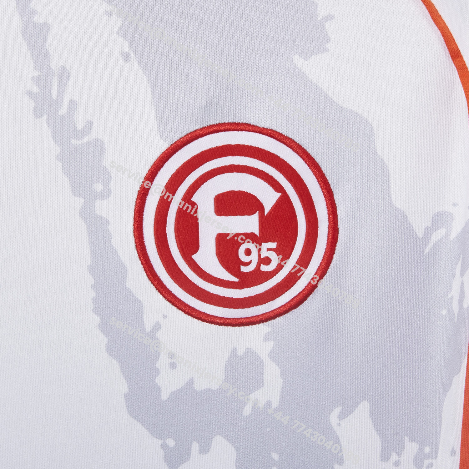 ManixJersey.com | Fortuna Düsseldorf 25-26 Away Jersey - Fans Version -Customize Name, Number and Patch | Worldwide Shipping