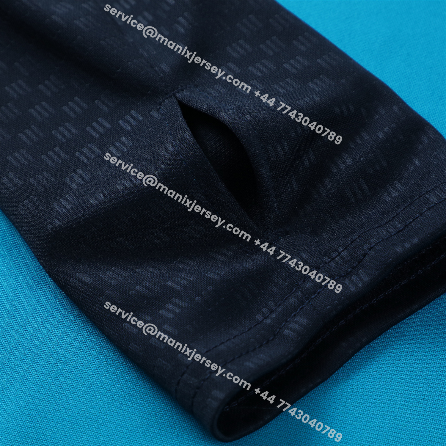 ManixJersey.com | Spain 2026 Long Sleeve Training Set - Light Blue Top & Pants -Customize Name, Number and Patch | Worldwide Shipping