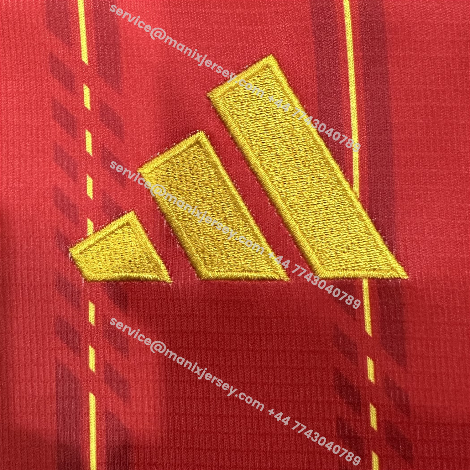 ManixJersey.com | Spain 2026 Home Red Jersey - Fans Version -Customize Name, Number and Patch | Worldwide Shipping
