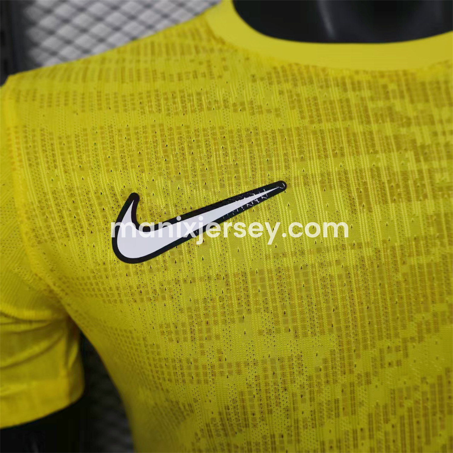 ManixJersey.com | Al Ittihad Jeddah United 24-25 Pre-Match Yellow Jersey - Player Version -Customize Name, Number and Patch | Worldwide Shipping