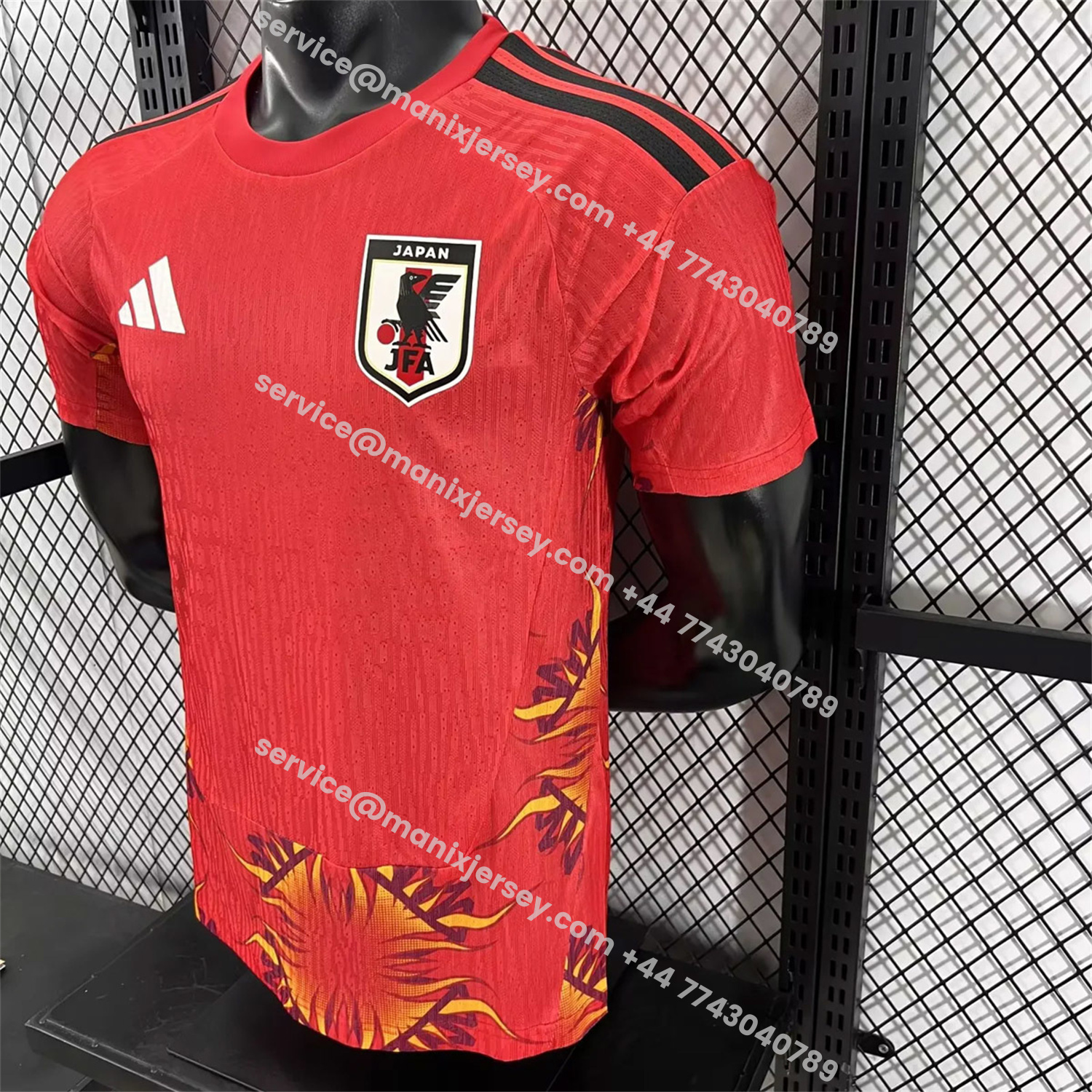 ManixJersey.com | Japan 2026 Goalkeeper Red Jersey - Player Version -Customize Name, Number and Patch | Worldwide Shipping