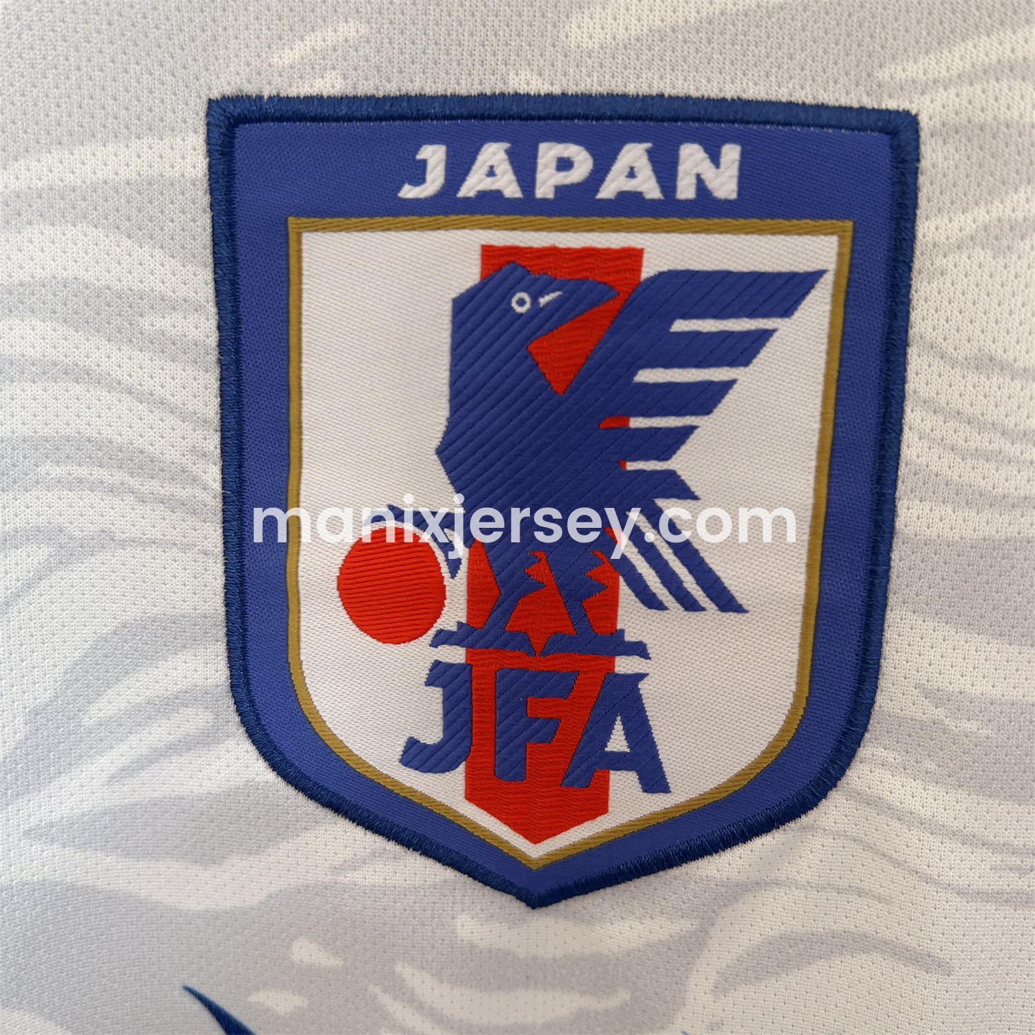ManixJersey.com | Japan 25-26 Blue Dragon White Jersey - Fans Version -Customize Name, Number and Patch | Worldwide Shipping