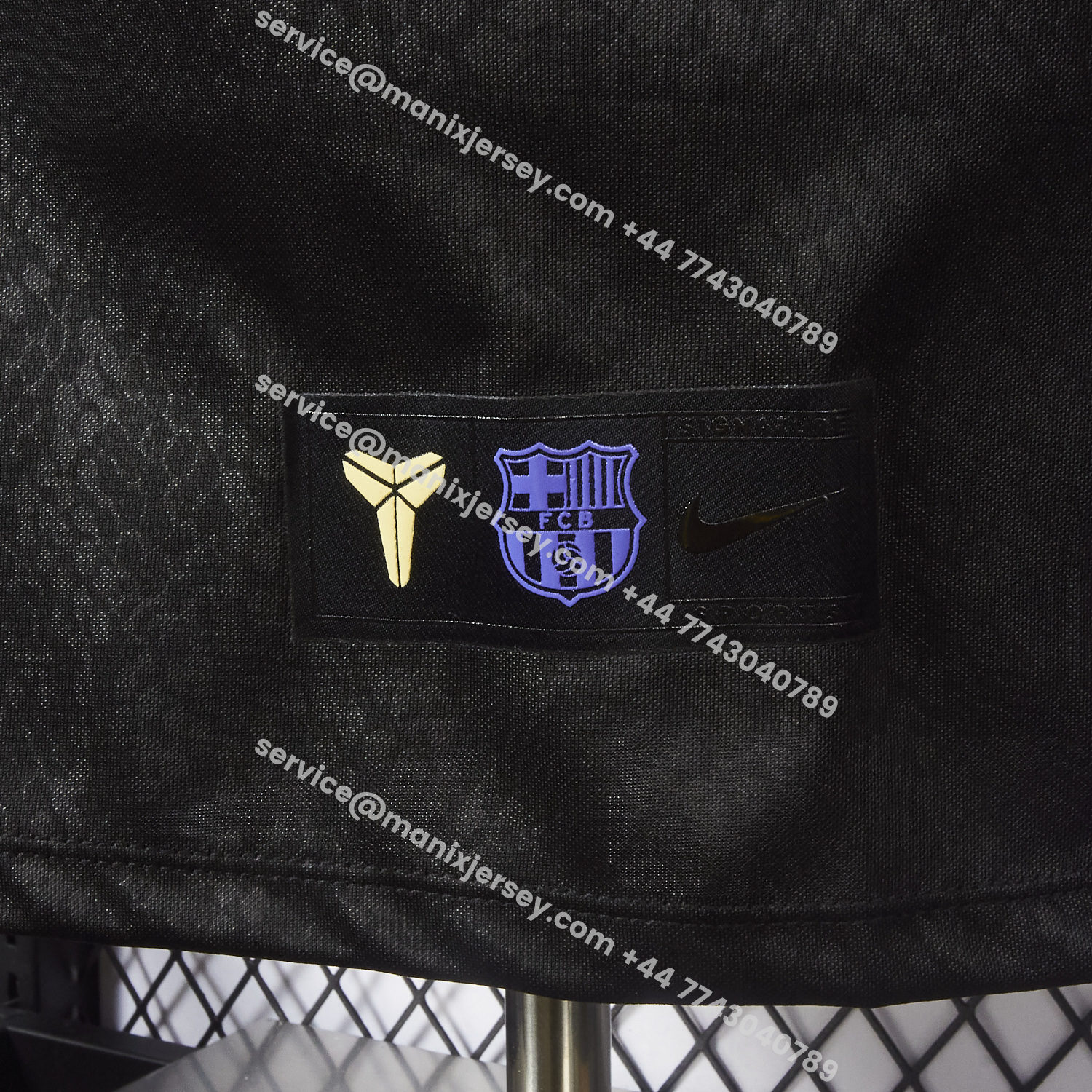 ManixJersey.com | Barcelona X KB 25-26 Black And Purple Special Jersey - Player Version -Customize Name, Number and Patch | Worldwide Shipping