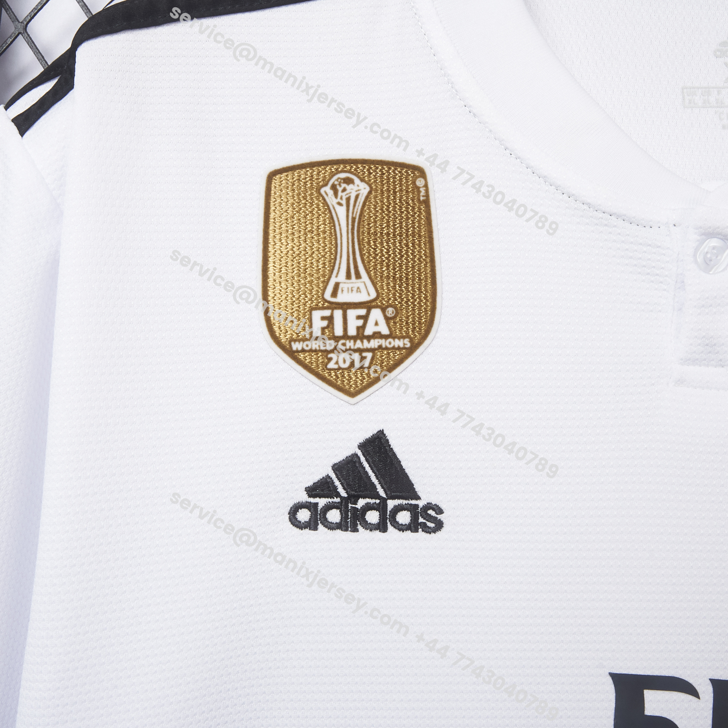 ManixJersey.com | Retro Real Madrid 14-15 Home Stadium Jersey -Customize Name, Number and Patch | Worldwide Shipping