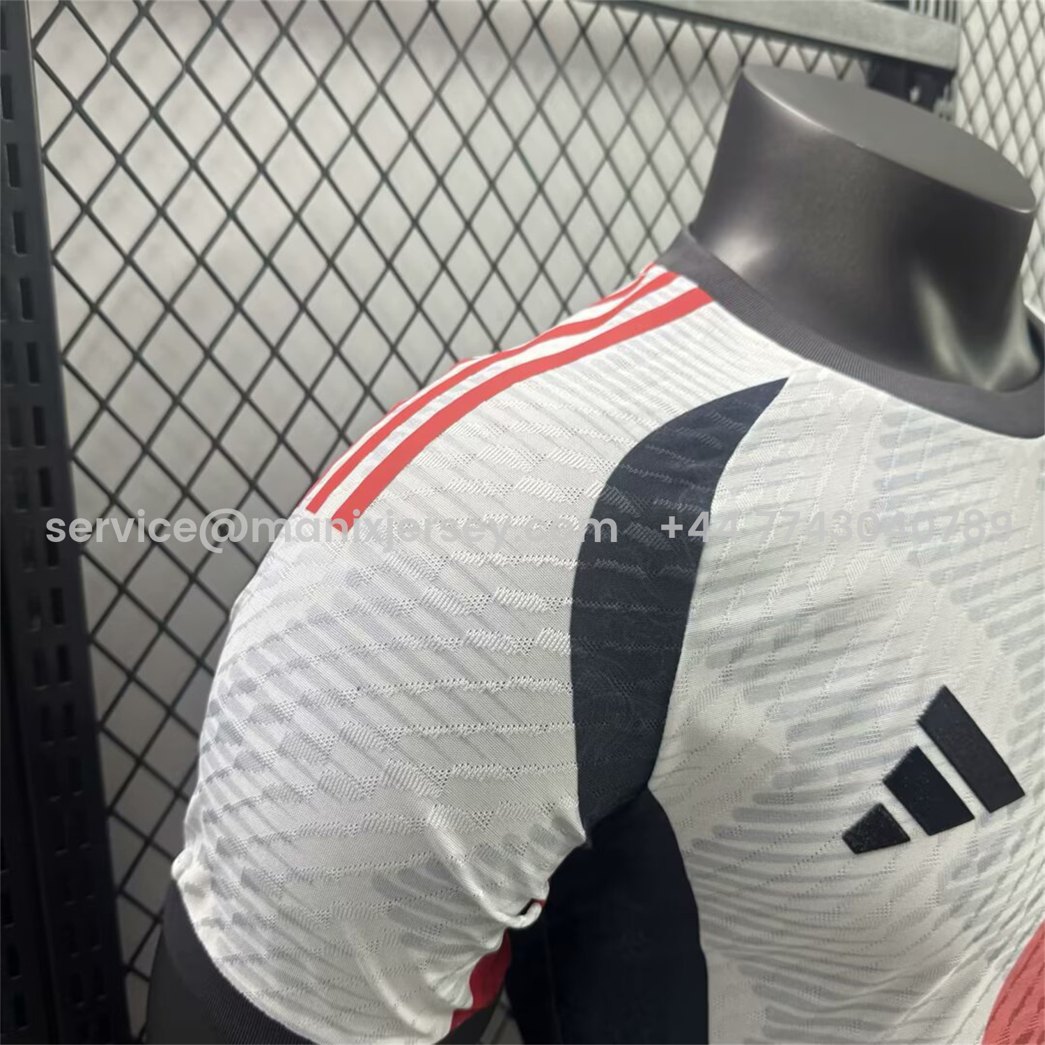 ManixJersey.com | Japan 25-26 Dragon Ball Goku Sketch White & Red Special Jersey - Player Version -Customize Name, Number and Patch | Worldwide Shipping