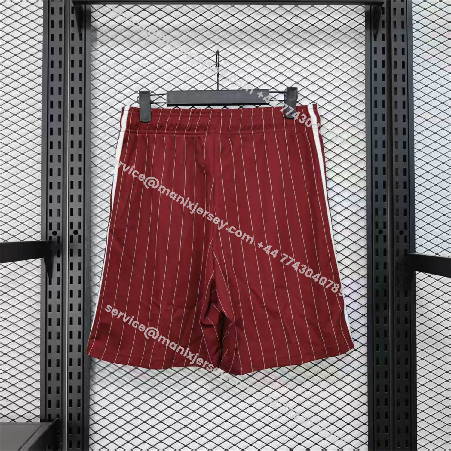 ManixJersey.com | Arsenal 25-26 Trefoil Red Travel Shorts - Player Version -Customize Name, Number and Patch | Worldwide Shipping