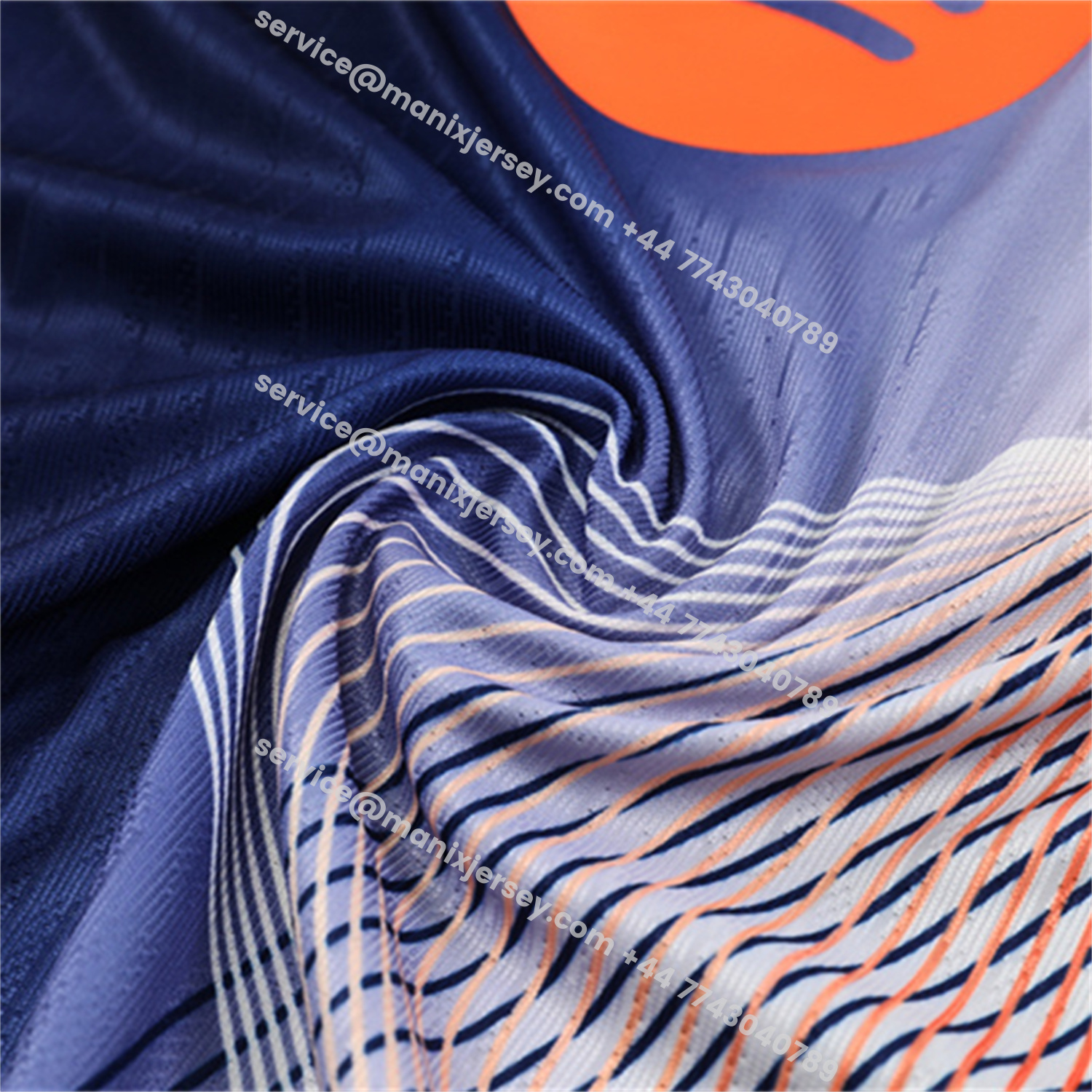 ManixJersey.com | Barcelona 25-26 Long Sleeve Training Set - Red Blue Line Top & Blue Pants -Customize Name, Number and Patch | Worldwide Shipping