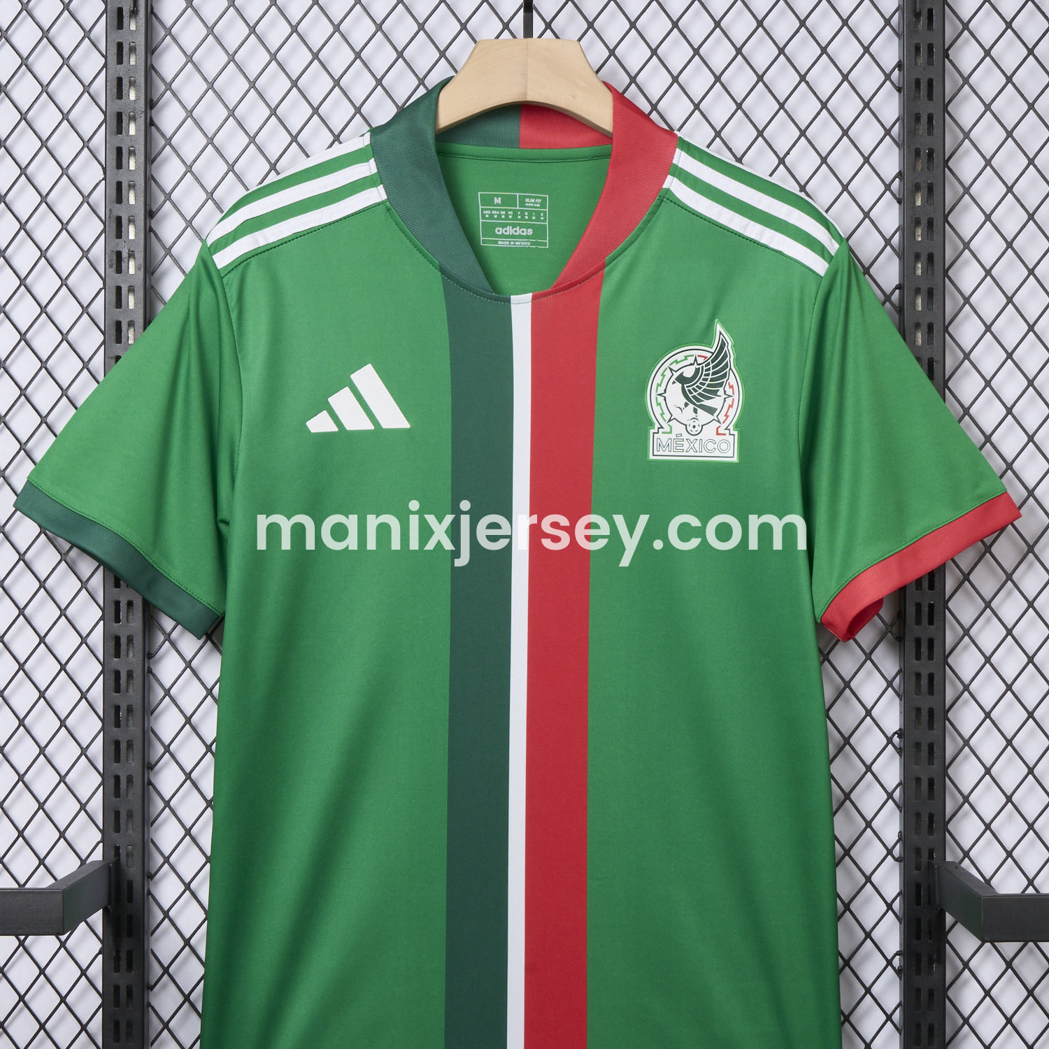 ManixJersey.com | Mexico 25-26 Home (Leaked Version) Jersey - Fans Version -Customize Name, Number and Patch | Worldwide Shipping