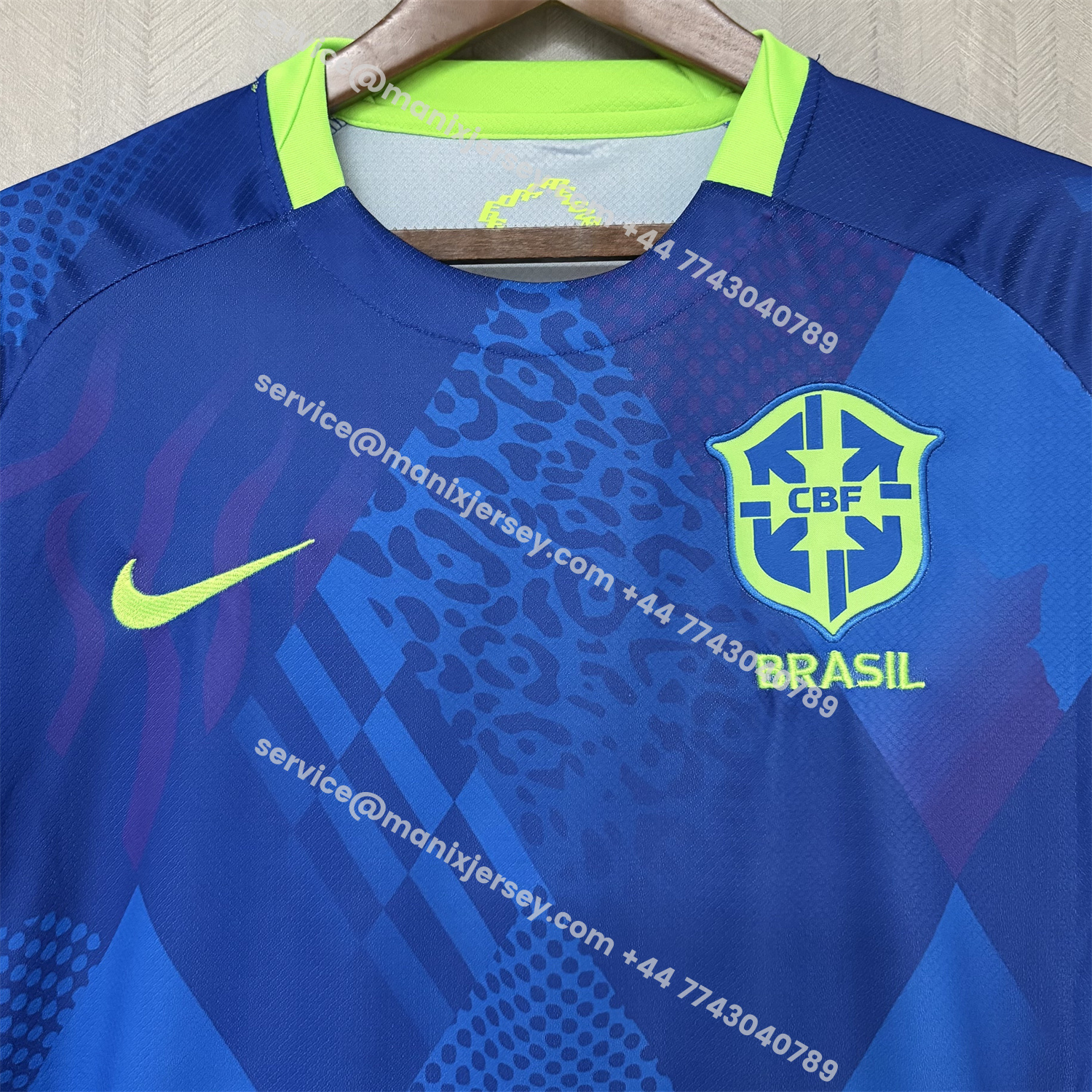 ManixJersey.com | Brazil 2025 Women's Team Away Jersey - Men's Fans Version -Customize Name, Number and Patch | Worldwide Shipping
